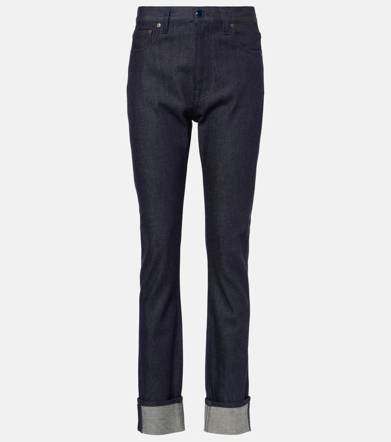 High-rise skinny jeans - 1
