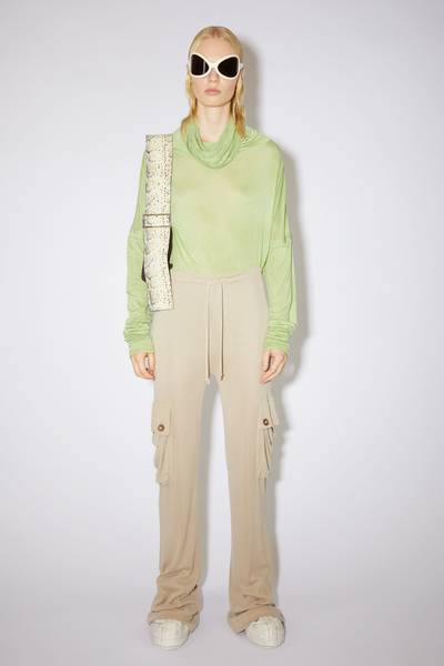 Acne Studios Wide leg trousers - Beige outlook