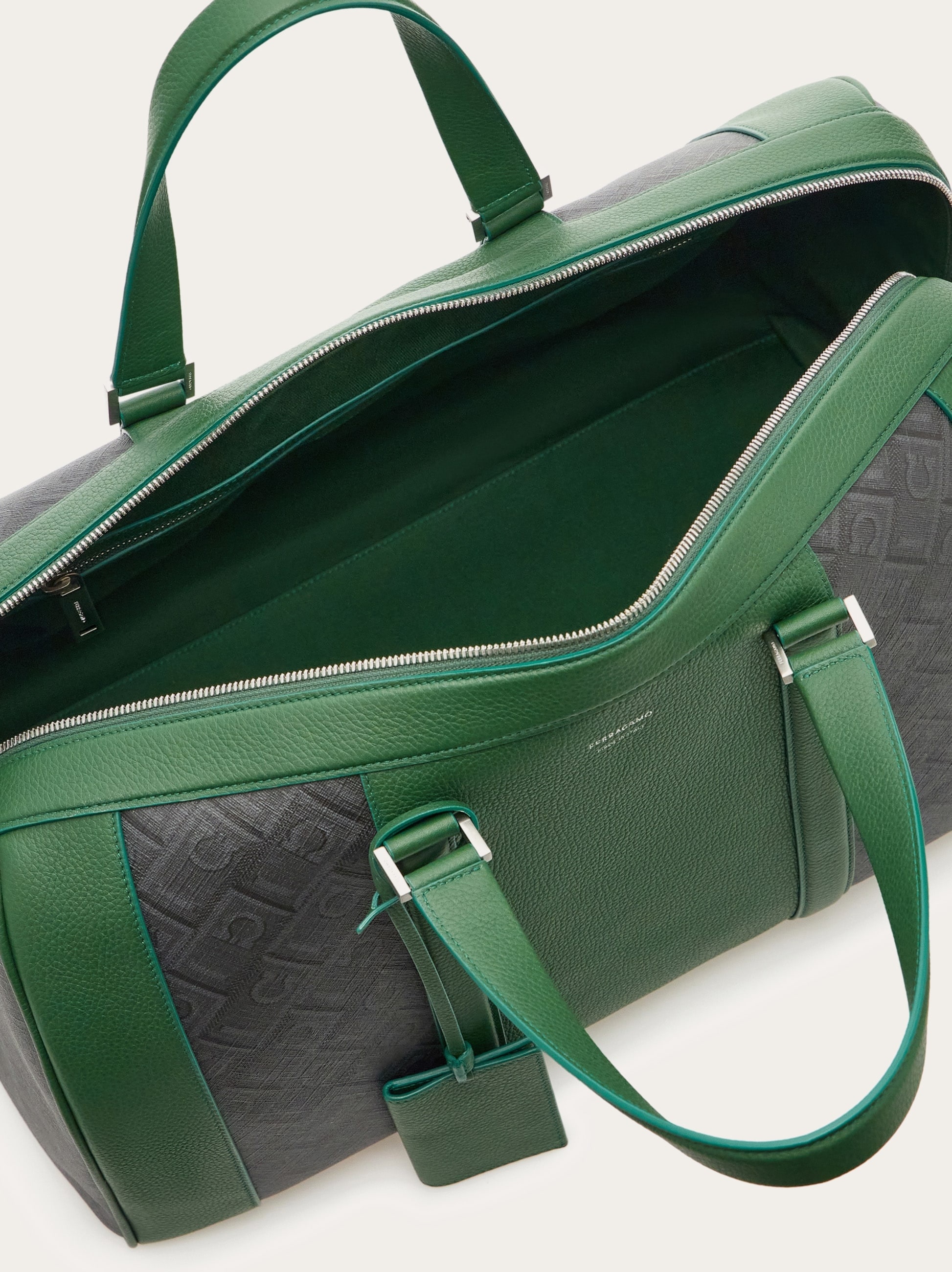 Bicolor duffel bag - 6