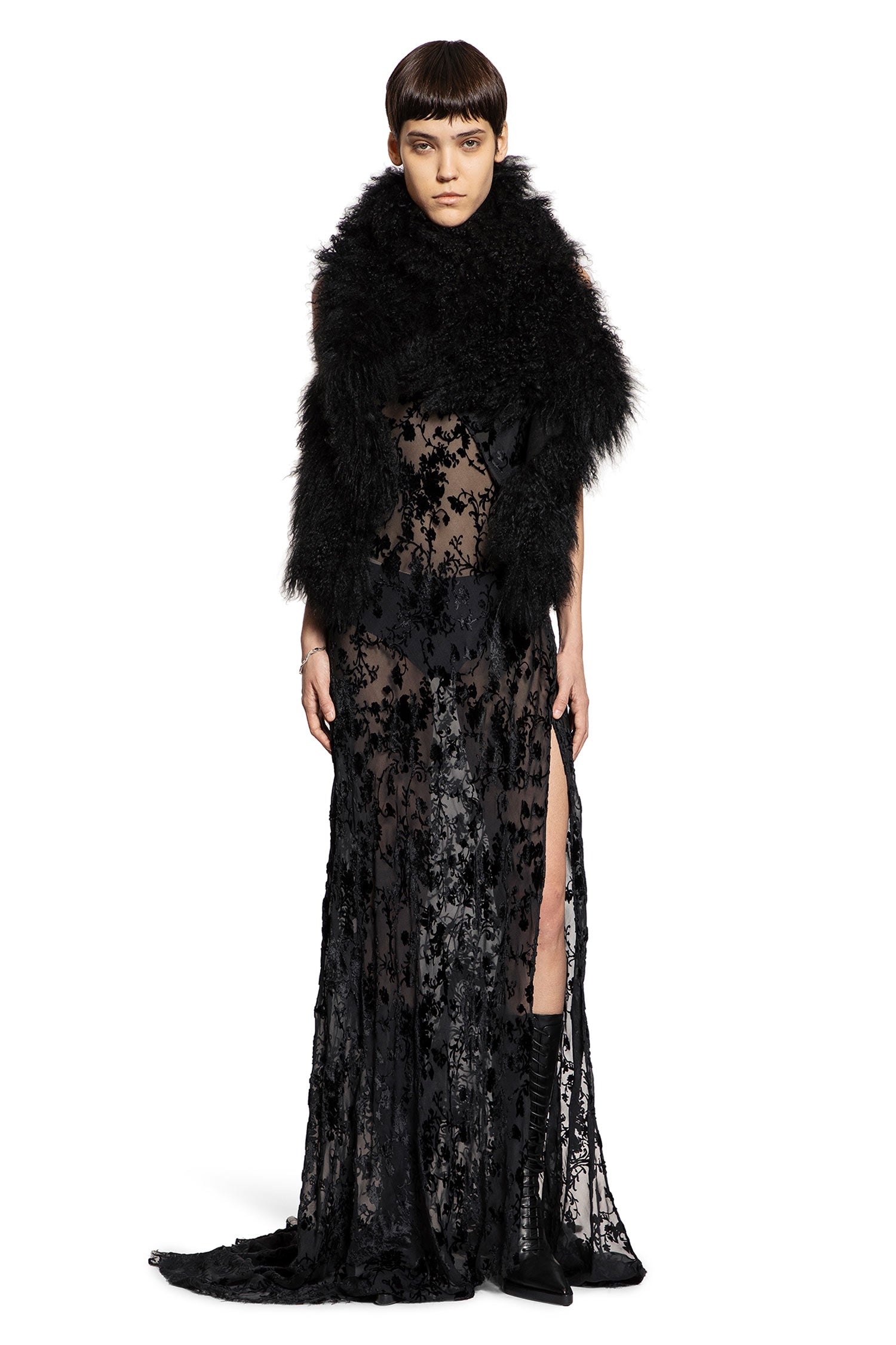 Aaricia-Long-Bias-Slip-Dress-In-Velvet-Devore - 1