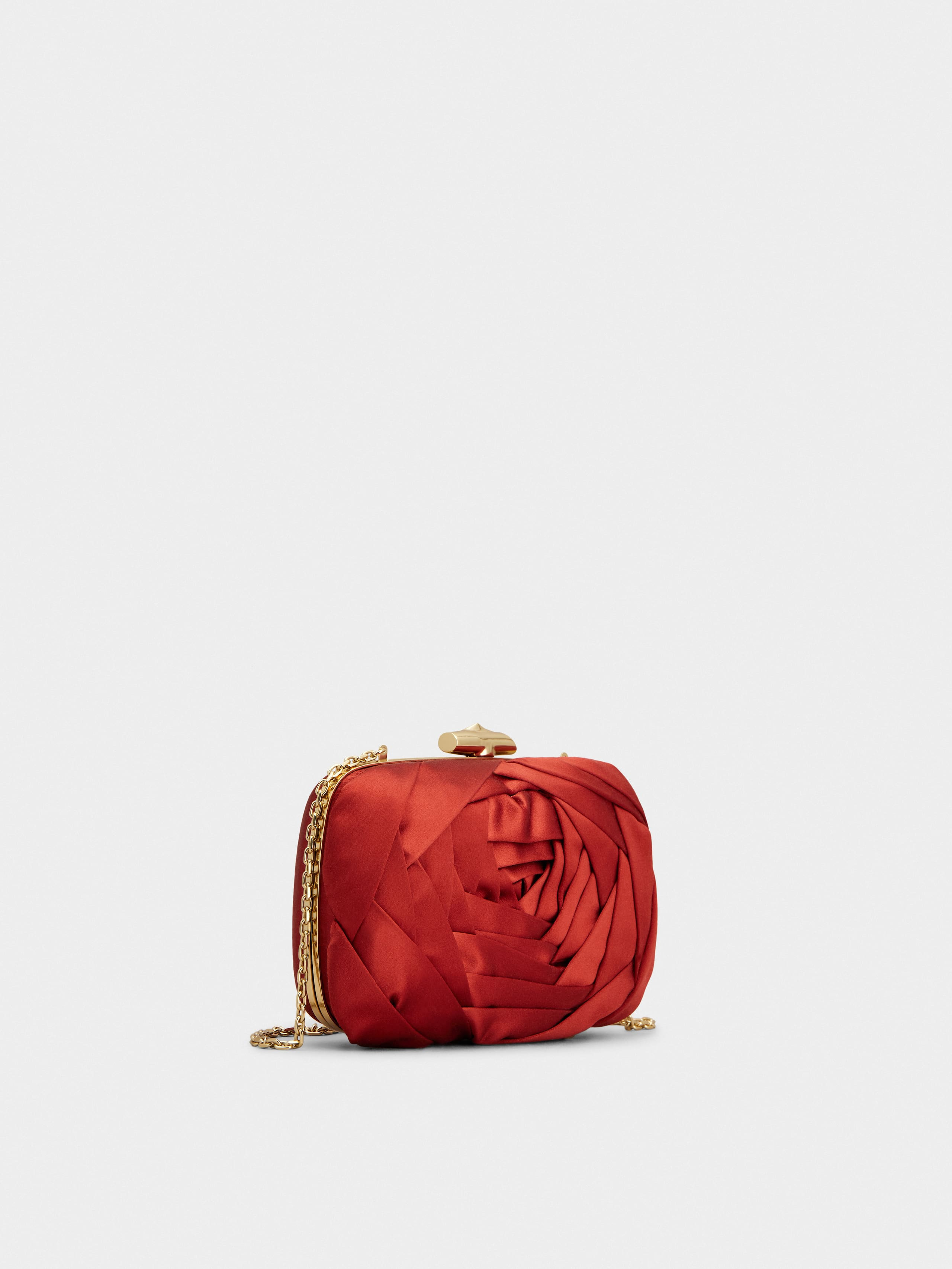 Rose Vivier Clutch in satin - 3