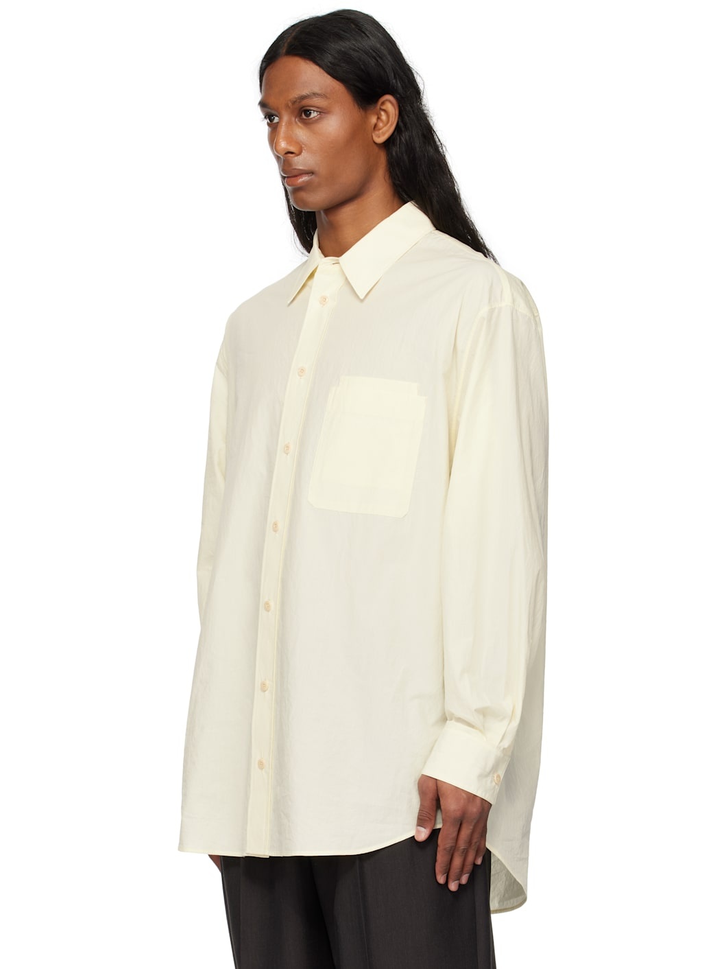 Yellow Double Pocket Shirt - 4