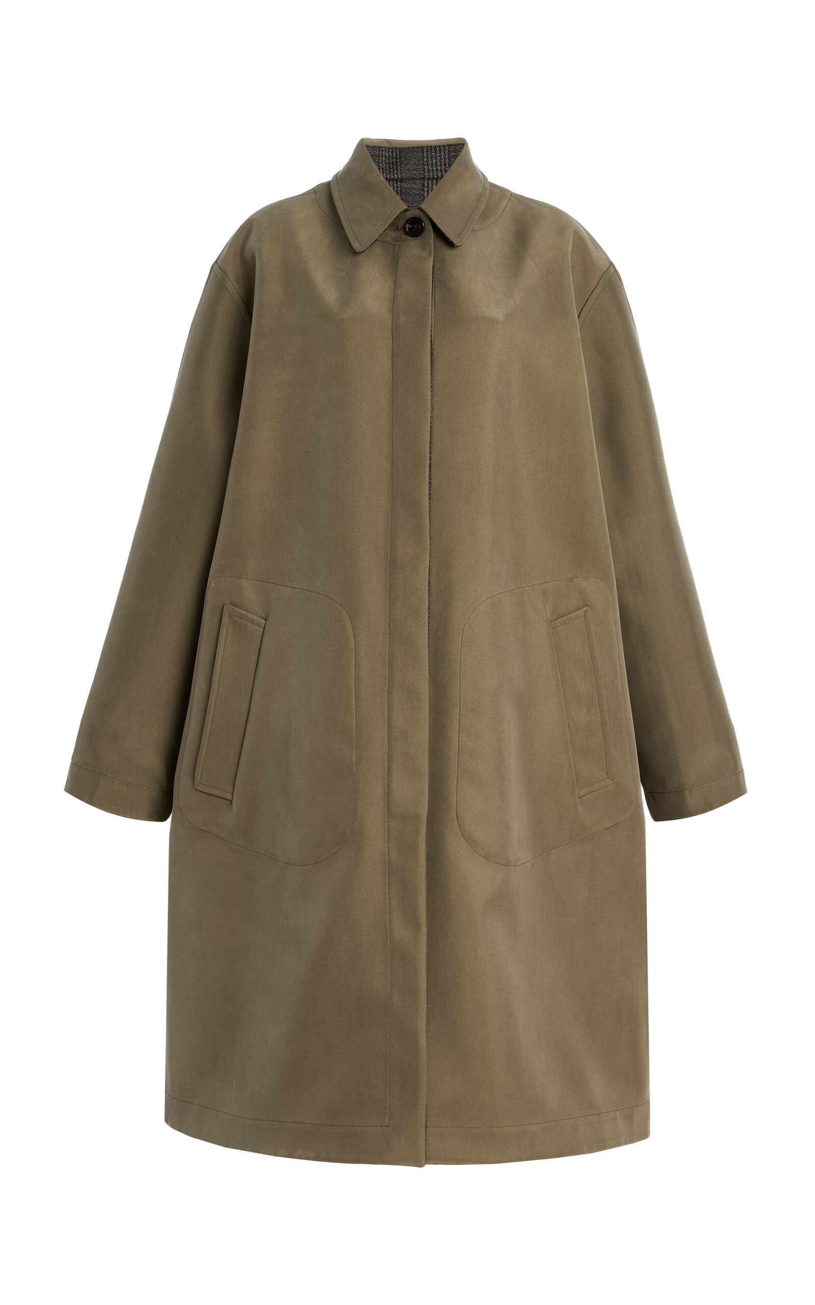 Palomar Reversible Virgin Wool-Blend Coat brown - 6