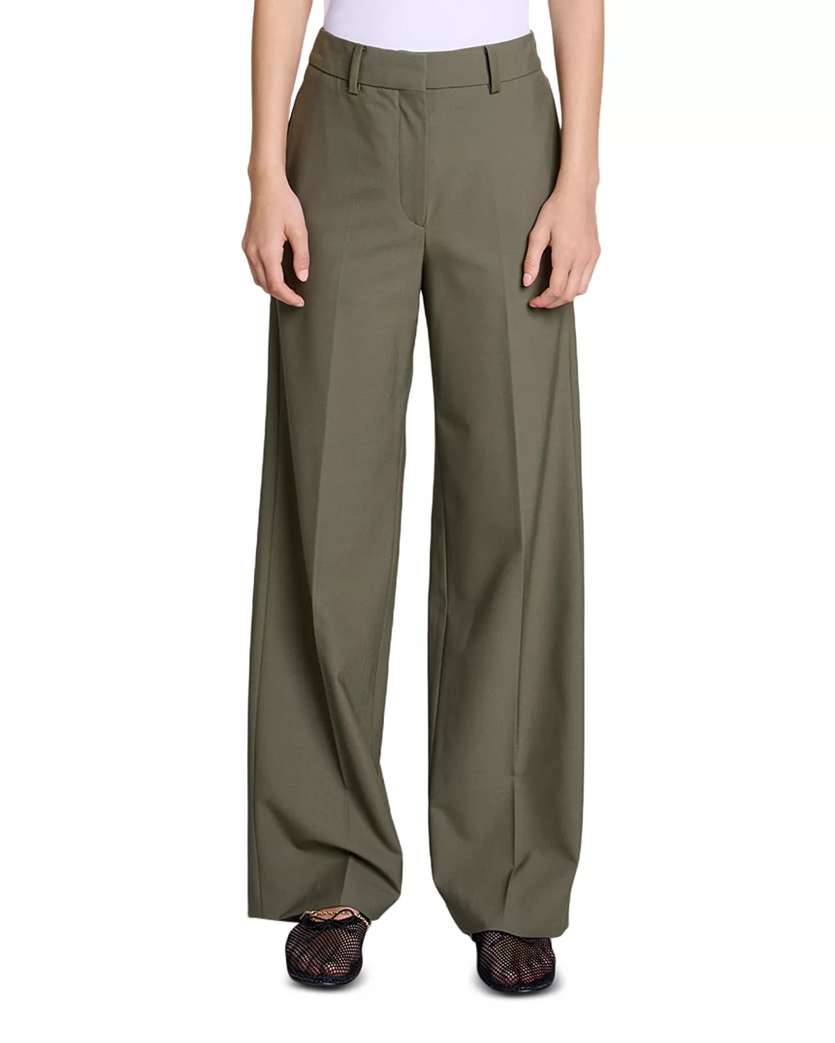 Wide Leg Trousers - 1