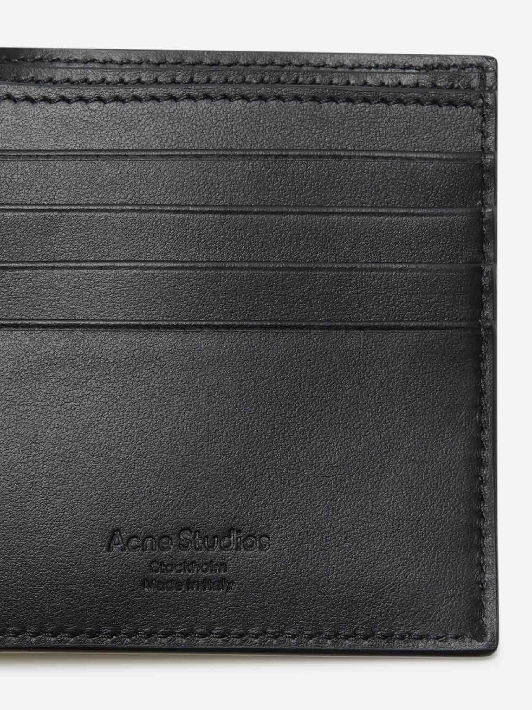 LOGO LEATHER WALLET - 4