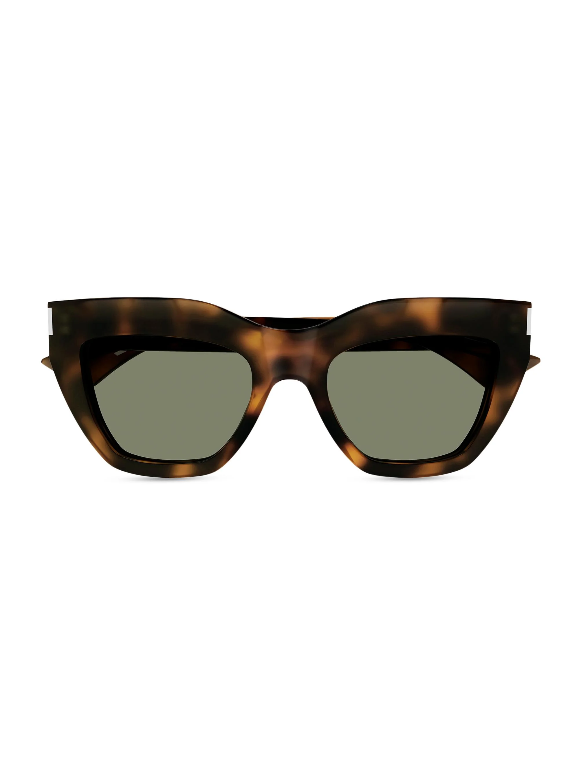 Men's 53MM Square Acetate Sunglasses - Havana Black - 1