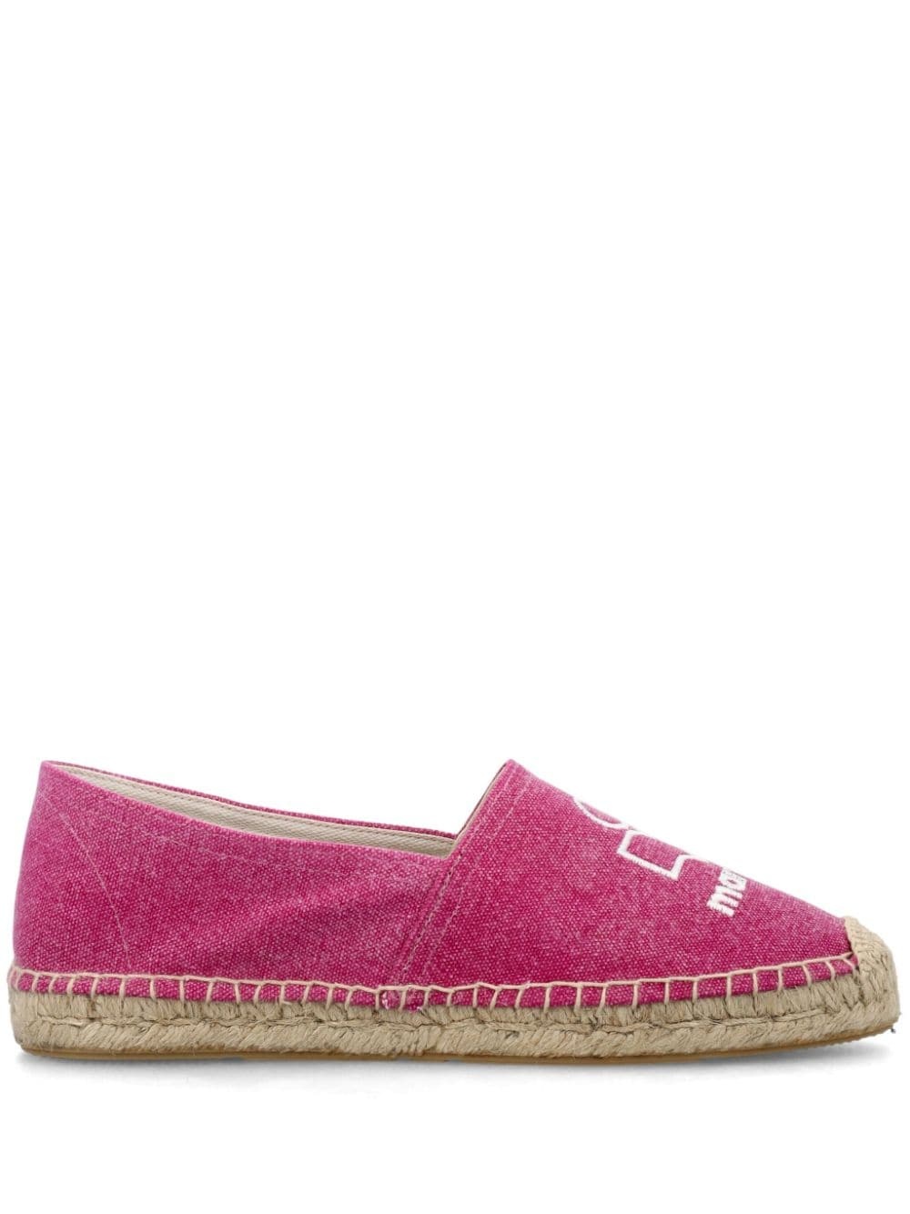 Canae logo-embroidered espadrilles - 1