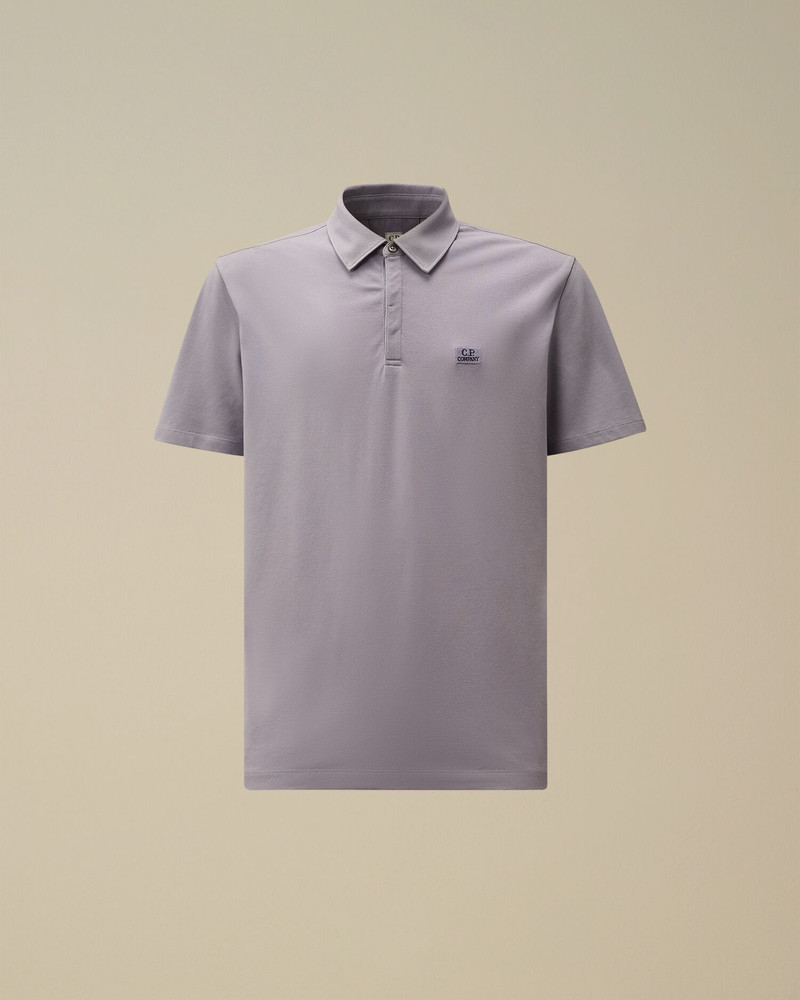 Stretch Piquet Three-Button Logo Polo 1