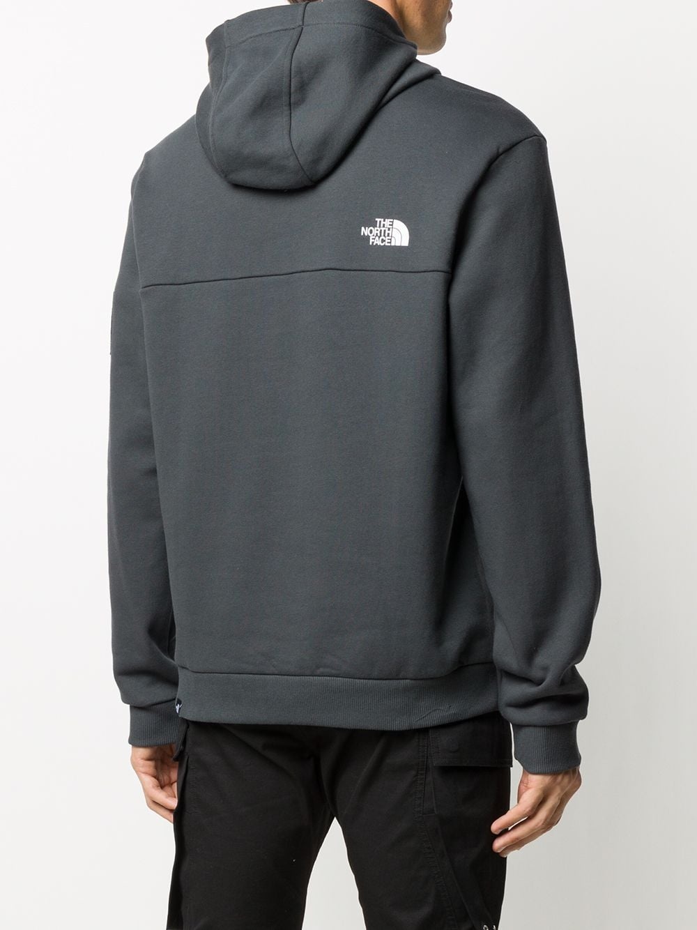 funnel-neck hooded sweatshirt  - 4