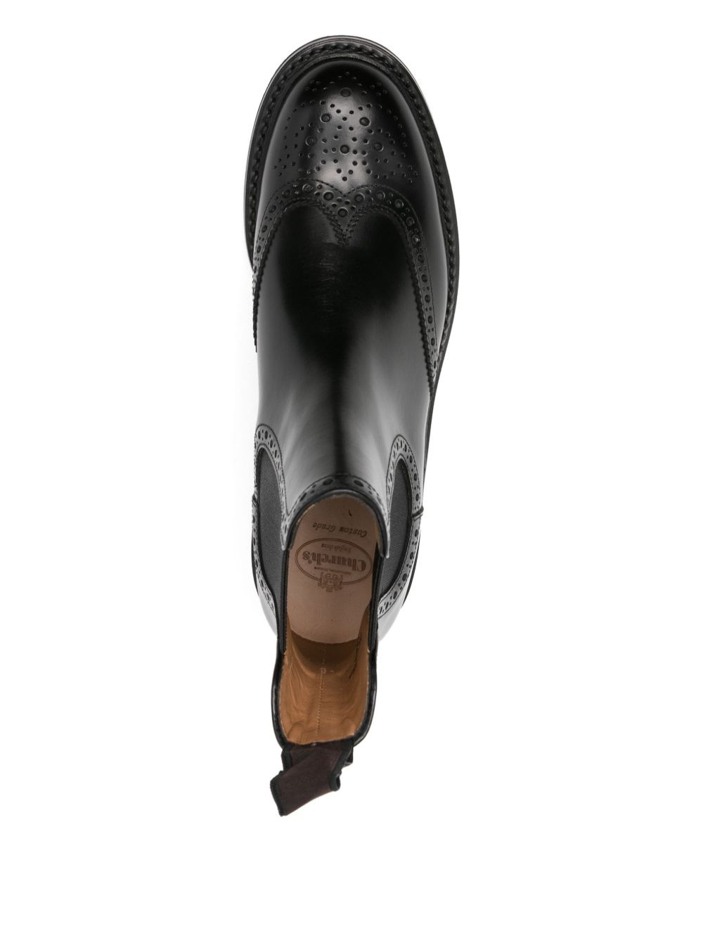 elasticated-panel chelsea boots - 4
