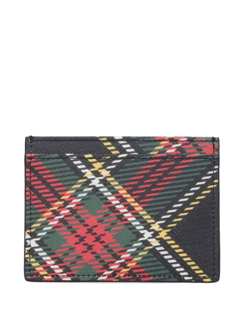 plaid card-holder - 2