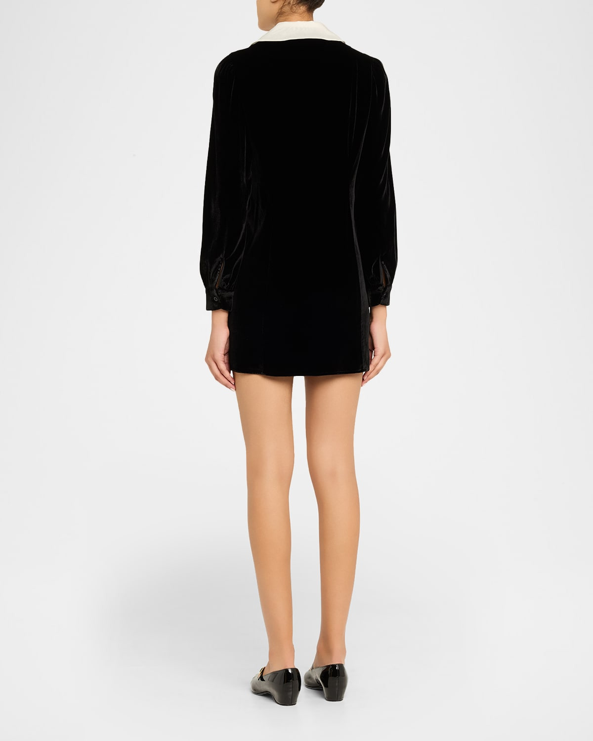 The Velvet Sailor Mini Dress - 3
