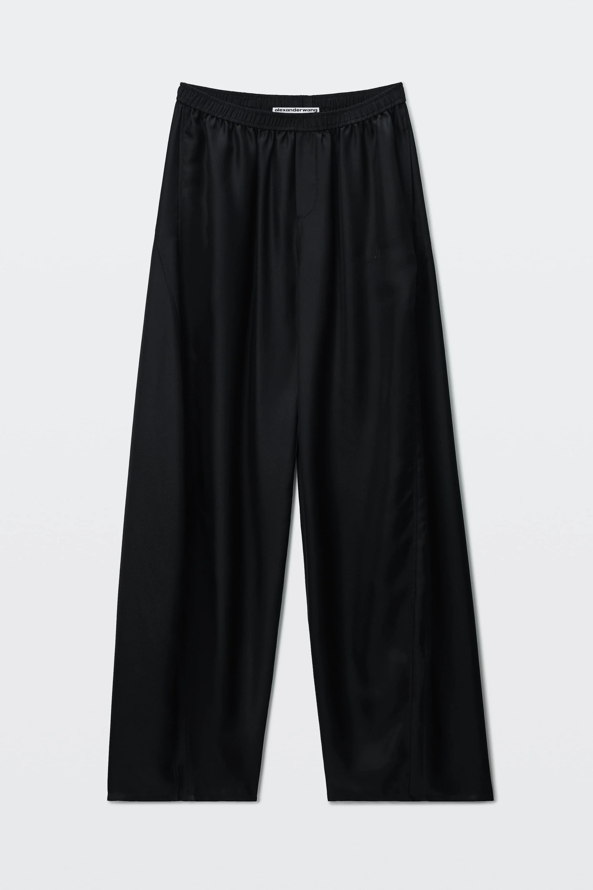 SILK MID-RISE TRACK PANT - 1
