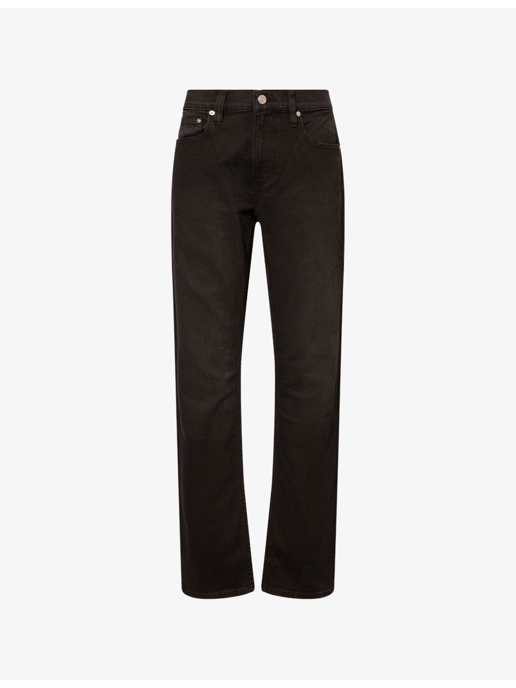 Modern Straight Slim-Fit Stretch-Denim Jeans - 1
