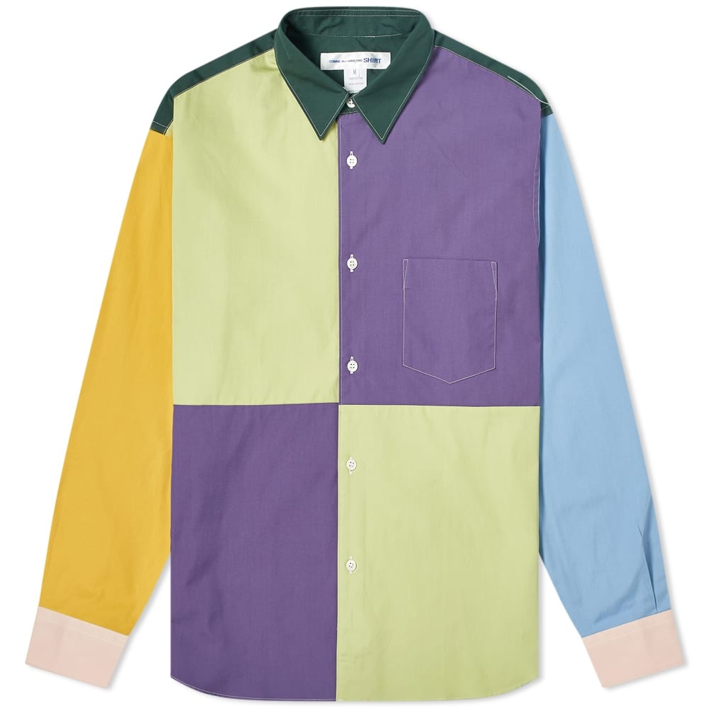 Comme des Garcons SHIRT Colour Block Shirt - 1