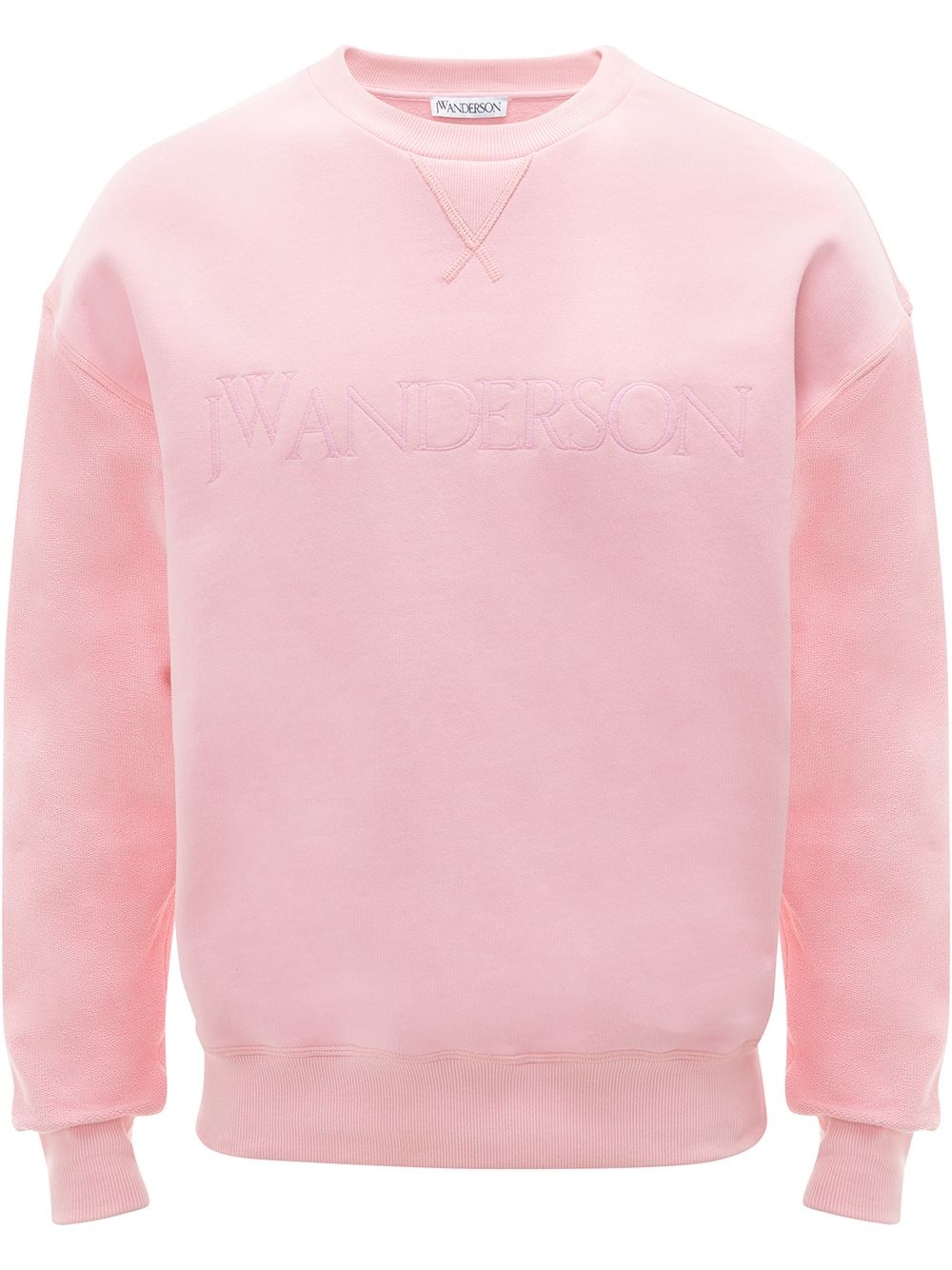 embroidered logo sweatshirt - 1