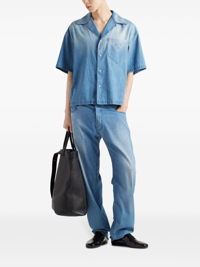 Prada denim shirt outlook