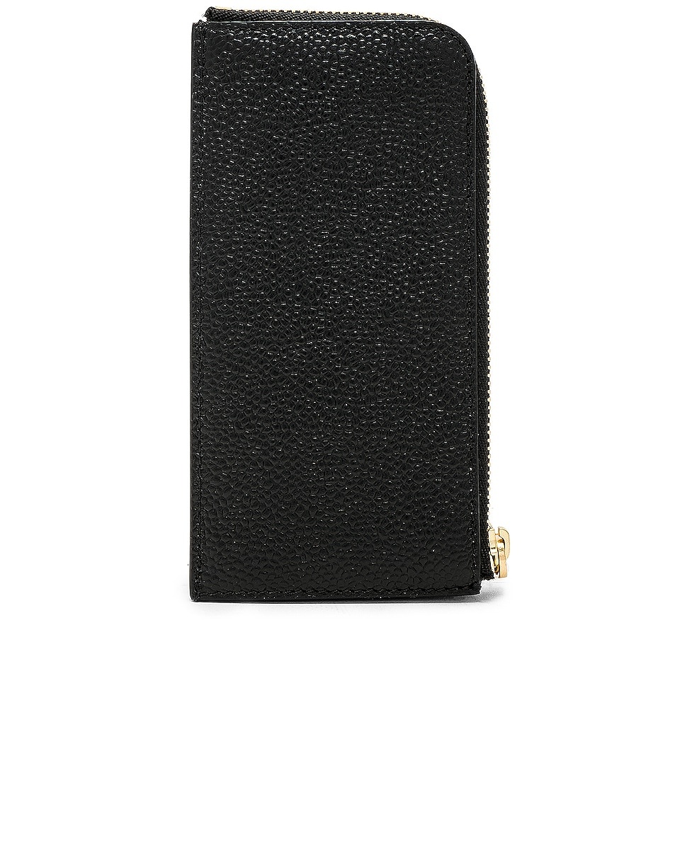 Pebble Grain Half-Zip Wallet - 2
