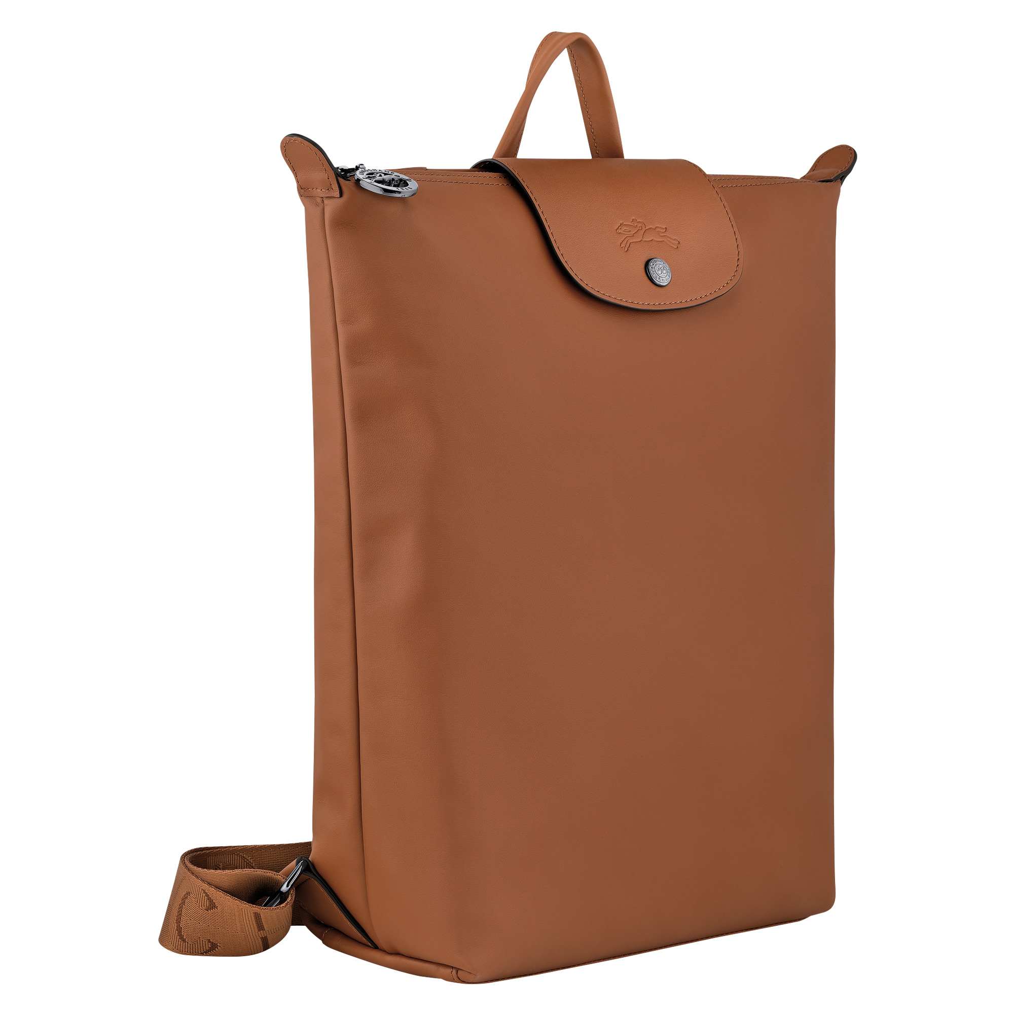 Le Pliage Xtra M Backpack Cognac - Leather - 3
