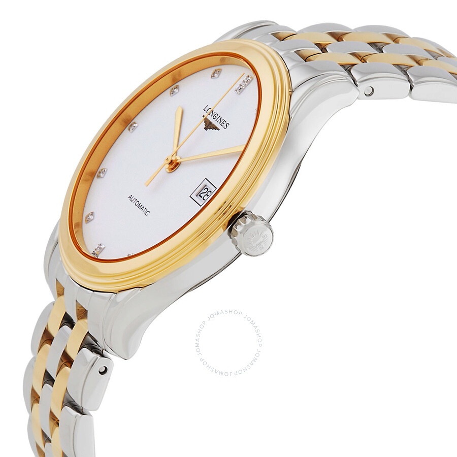 Longines Flagship Automatic Diamond White Dial Men's Watch L49843277 - 2