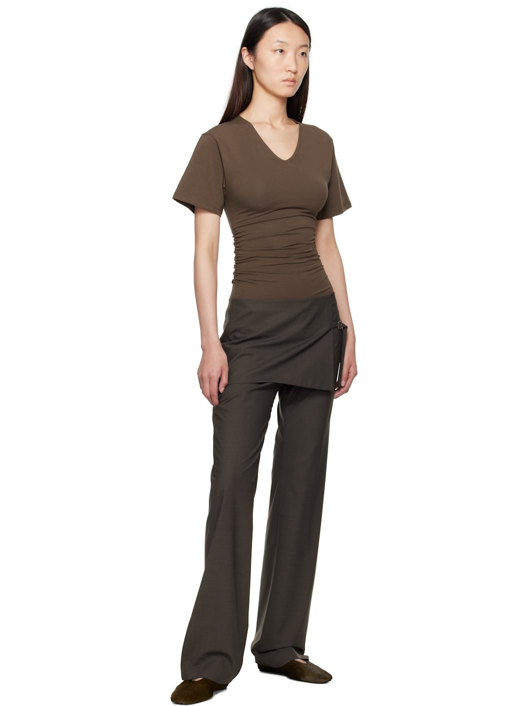 Brown Mes T-shirt - 5