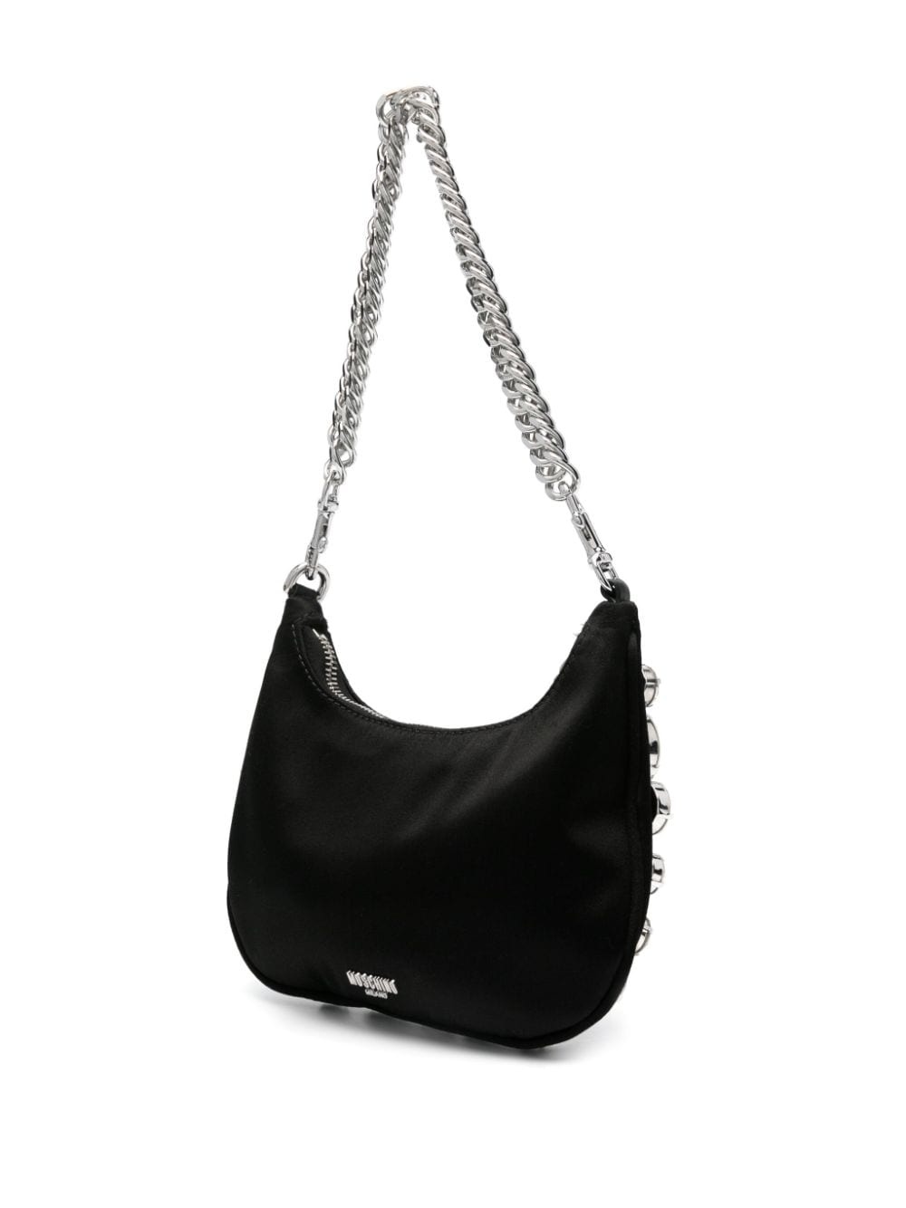 crystal-embellished shoulder bag - 3