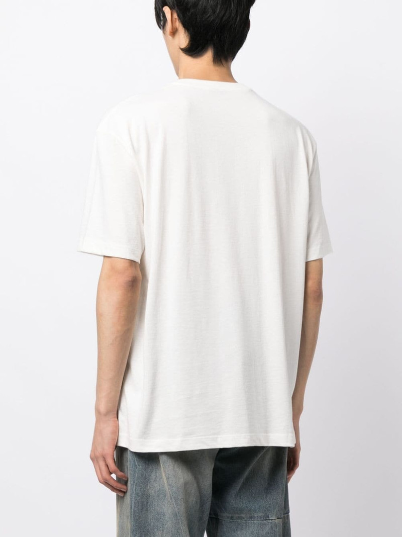 slogan-print jersey T-shirt 4