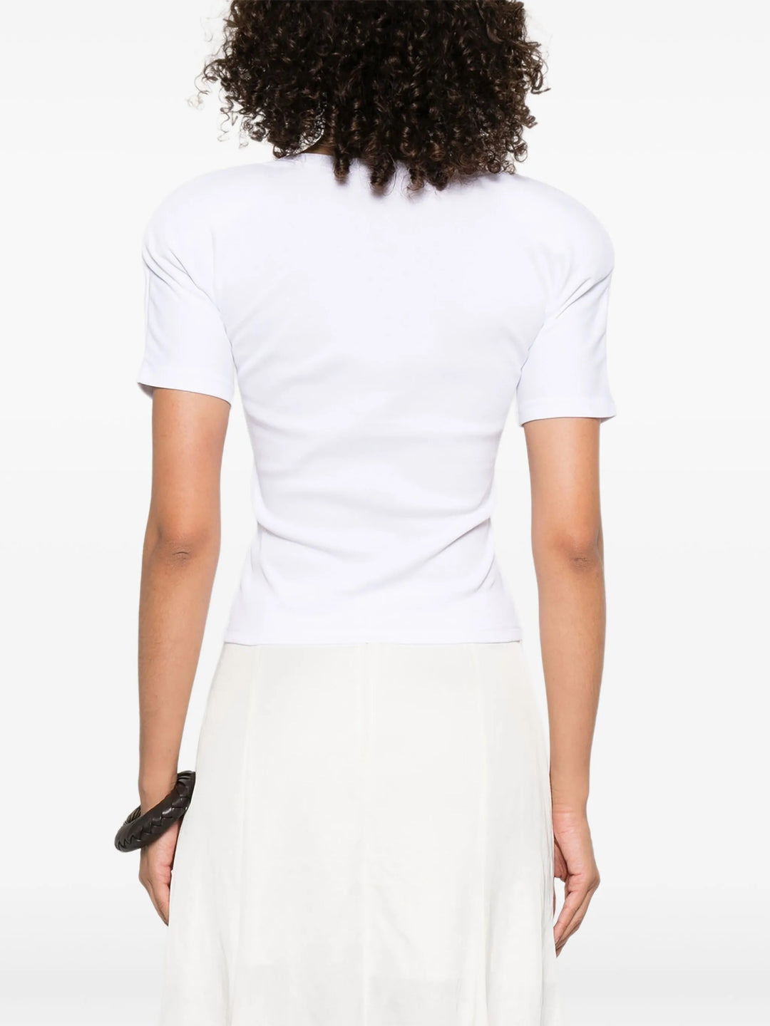 Le T-Shirt Gros Grain Manches Courtes - 4