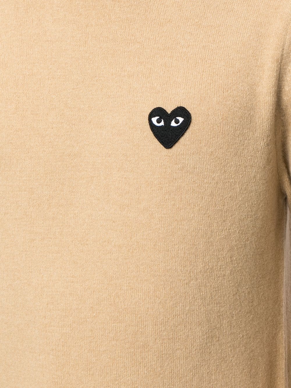 heart-patch rollneck jumper - 5