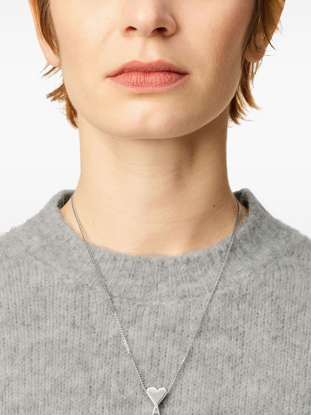 heart-shaped necklace - 3