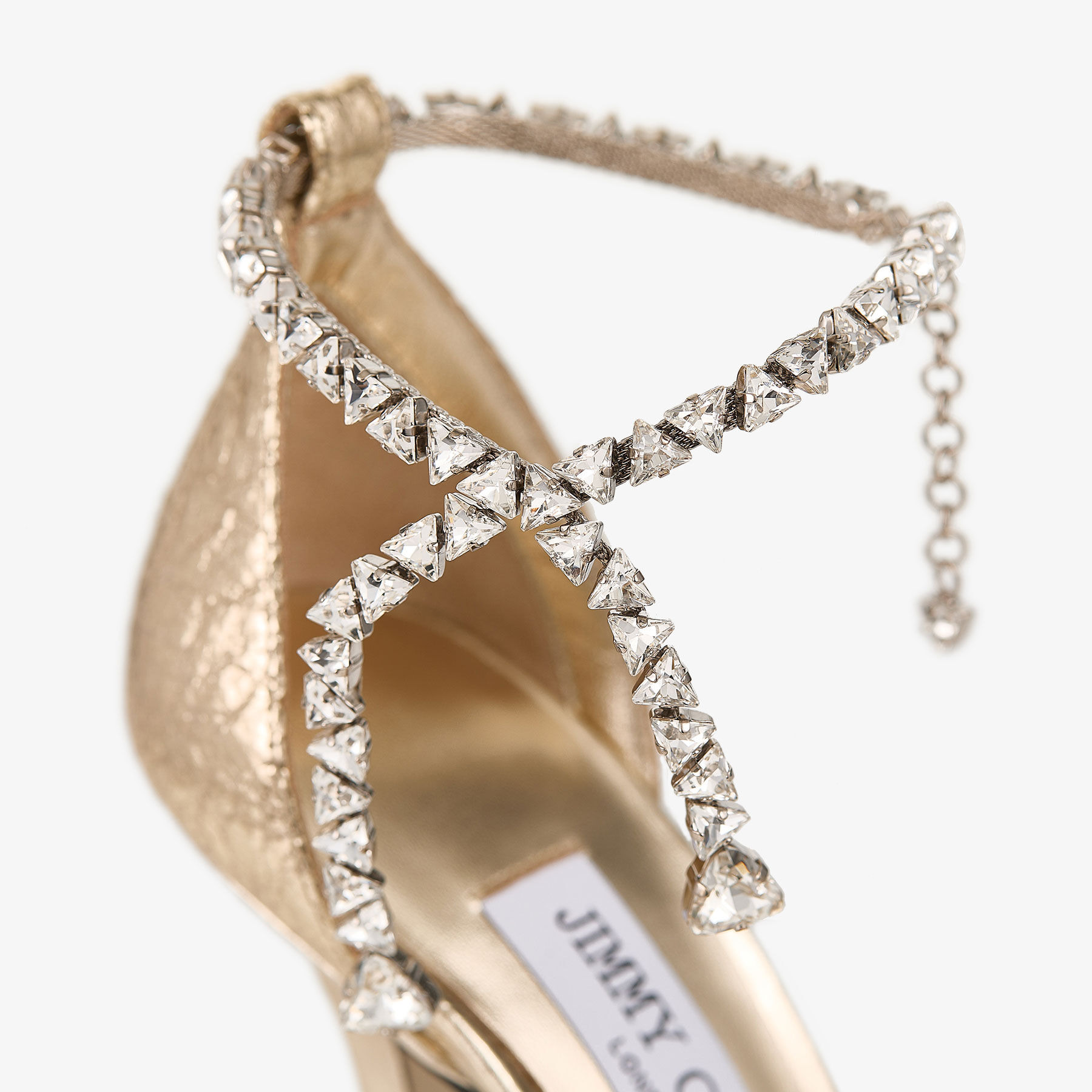 Stevie 100
Gold Crushed Metallic Pumps - 4