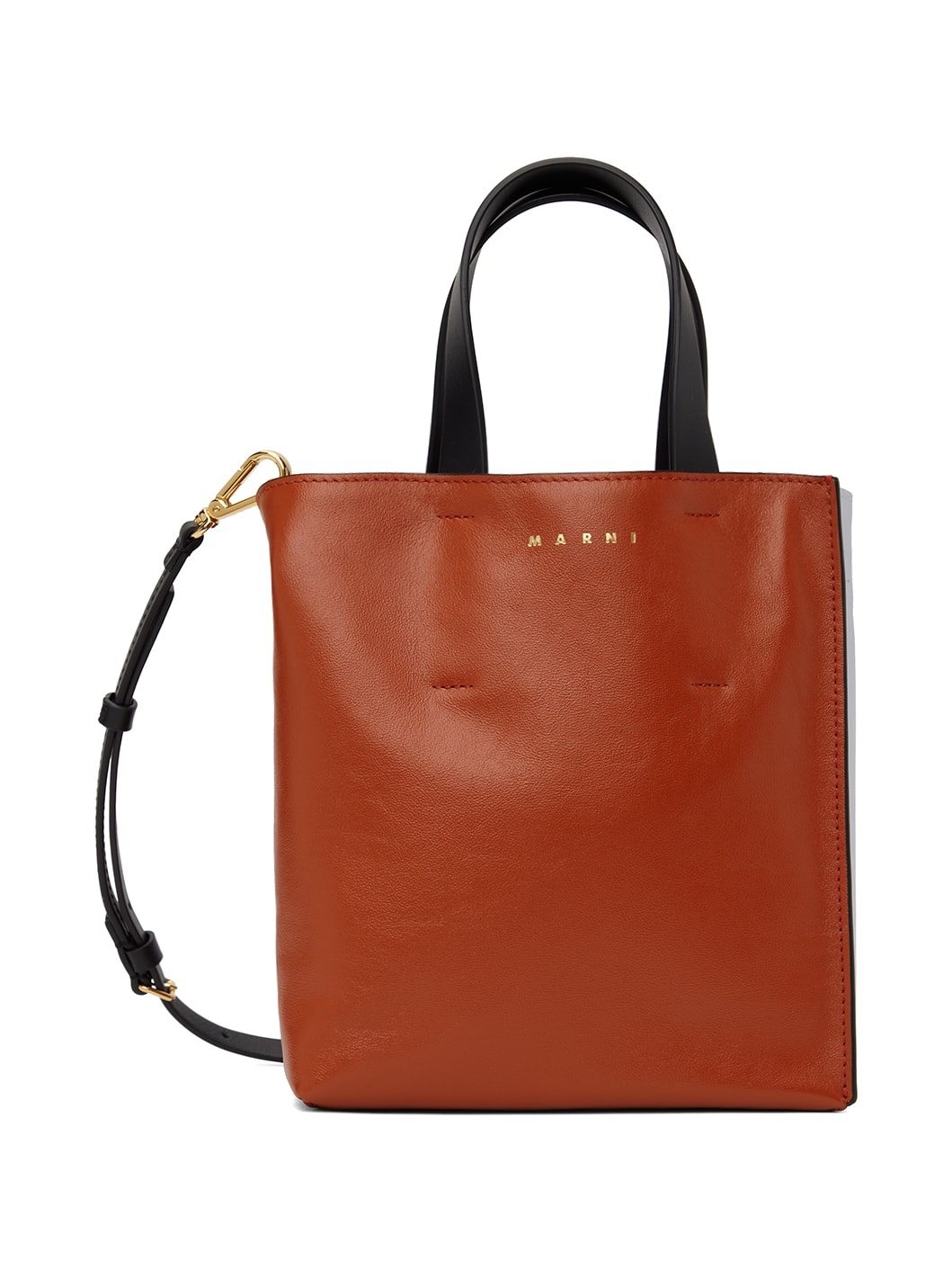 Orange & Gray Museo Soft Mini Tote - 1