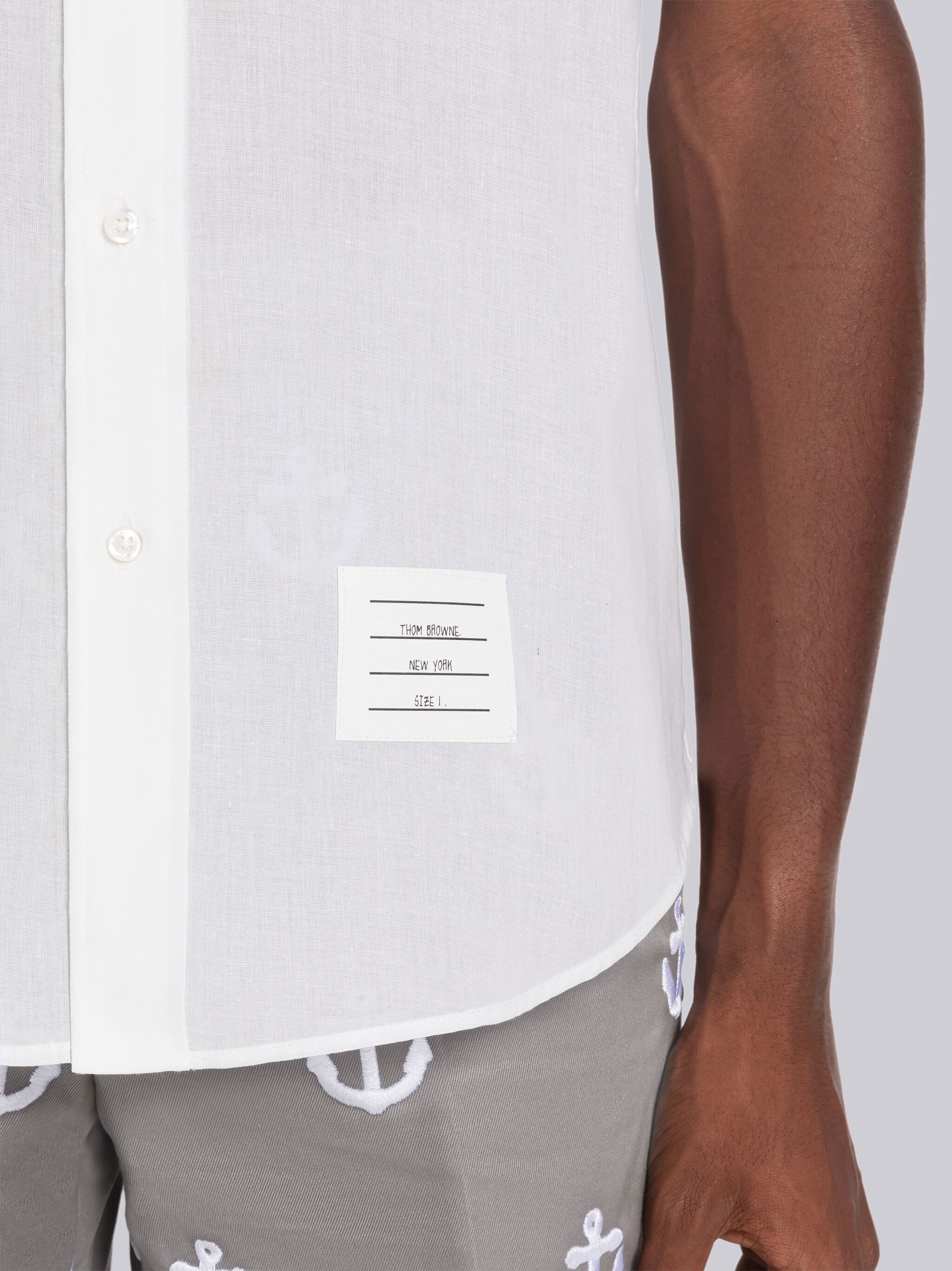 Cotton Voile Short Sleeve Shirt - 6