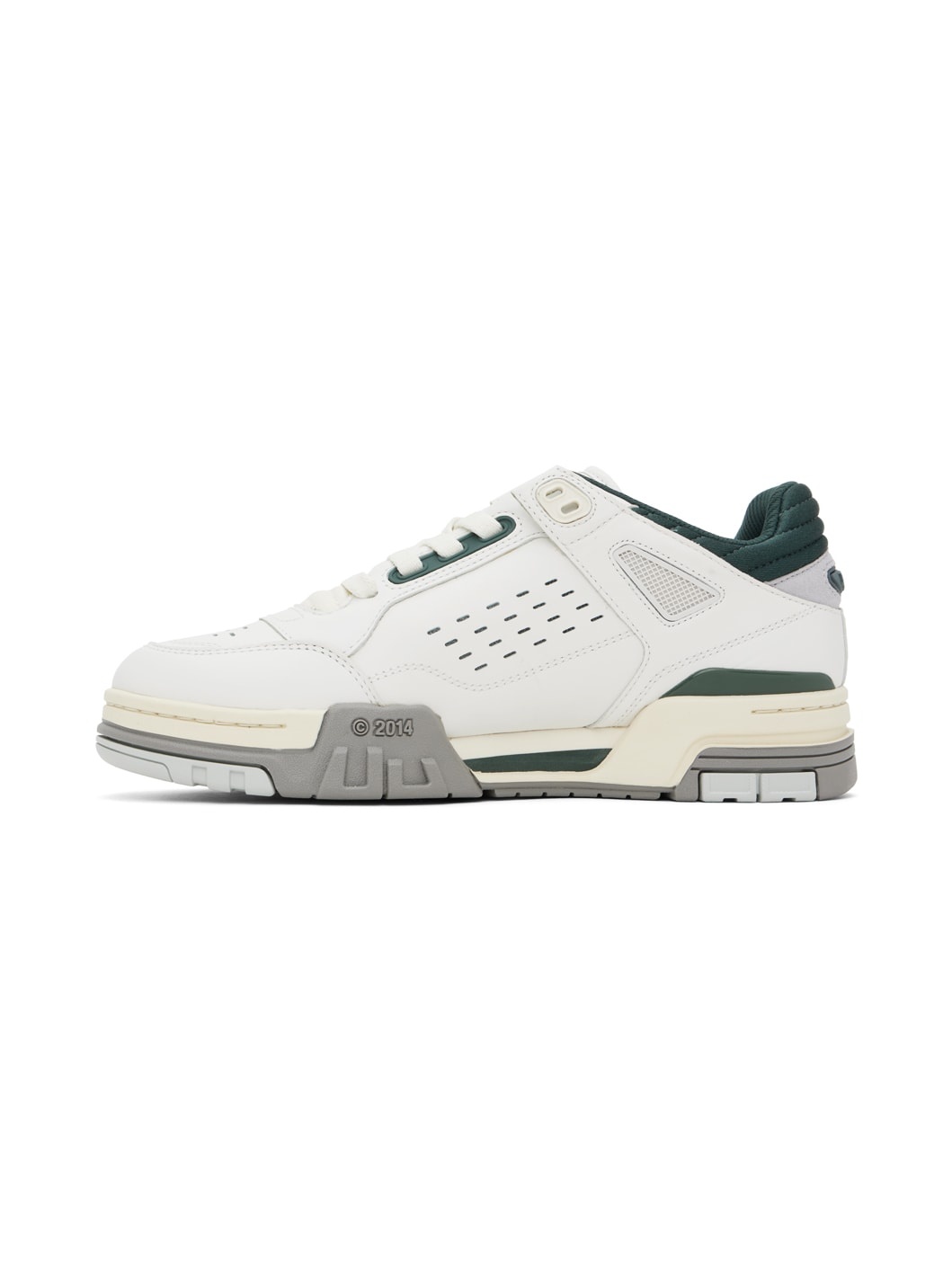 White & Green Onyx Sneakers - 3