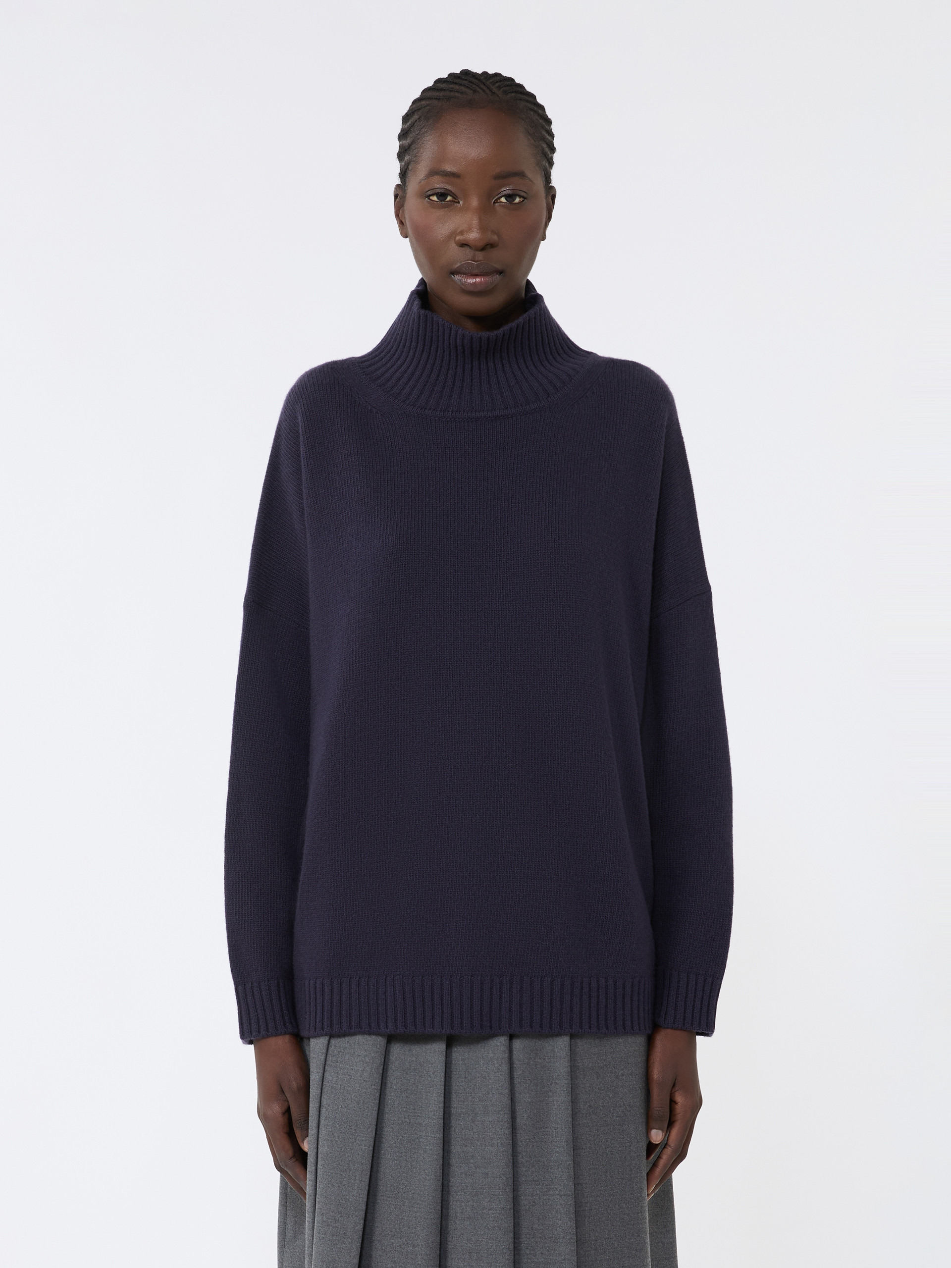 BORGIA Wool knit turtleneck jumper - 3