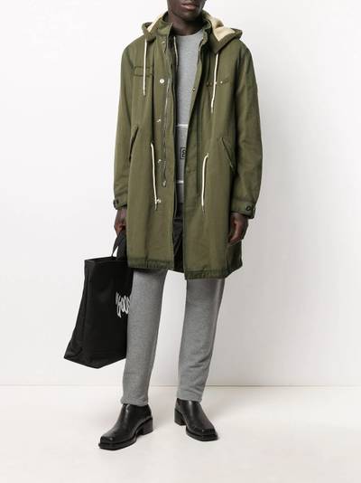 Golden Goose hooded parka outlook