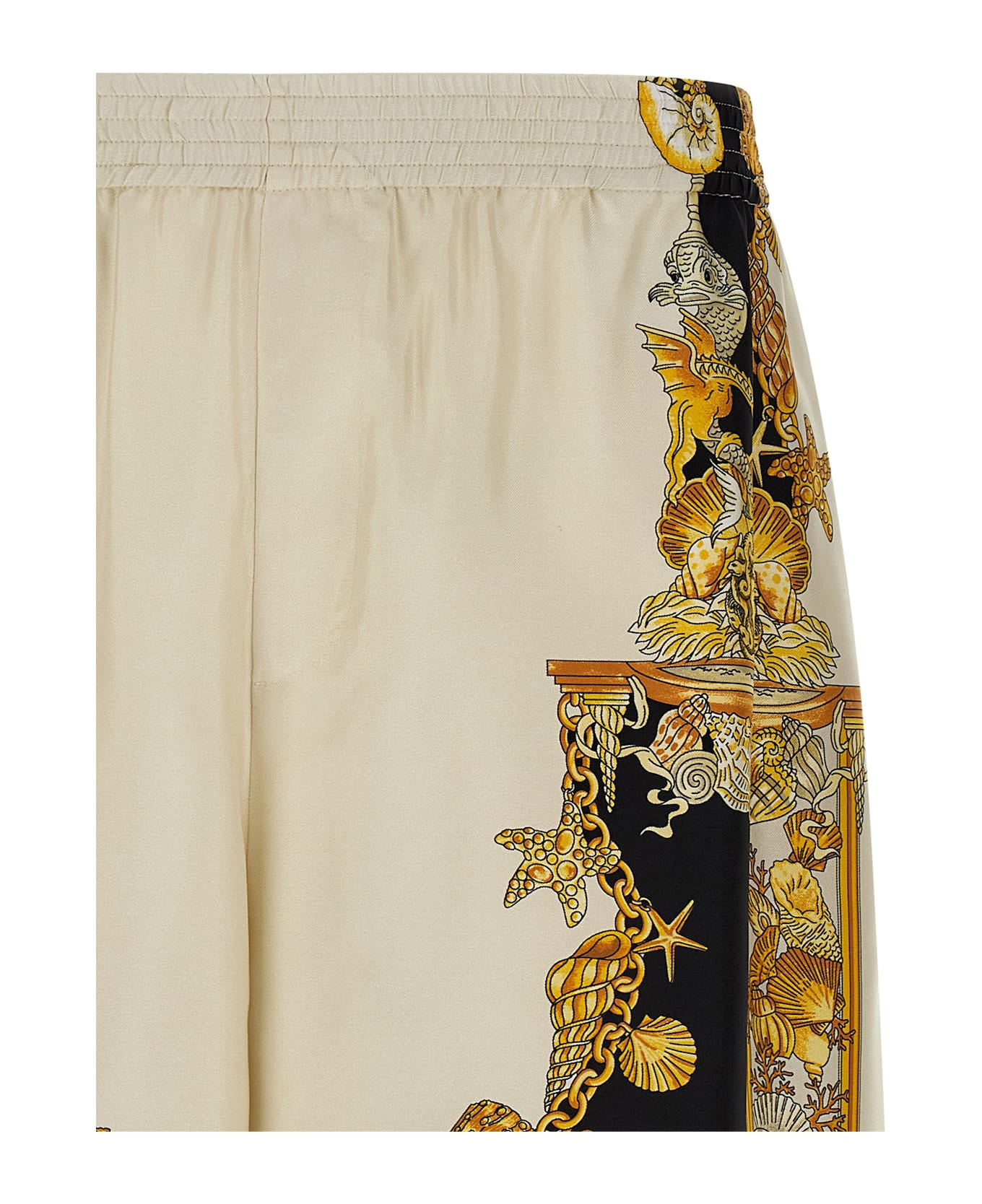 'coral Theatre' Print Bermuda Shorts - 3
