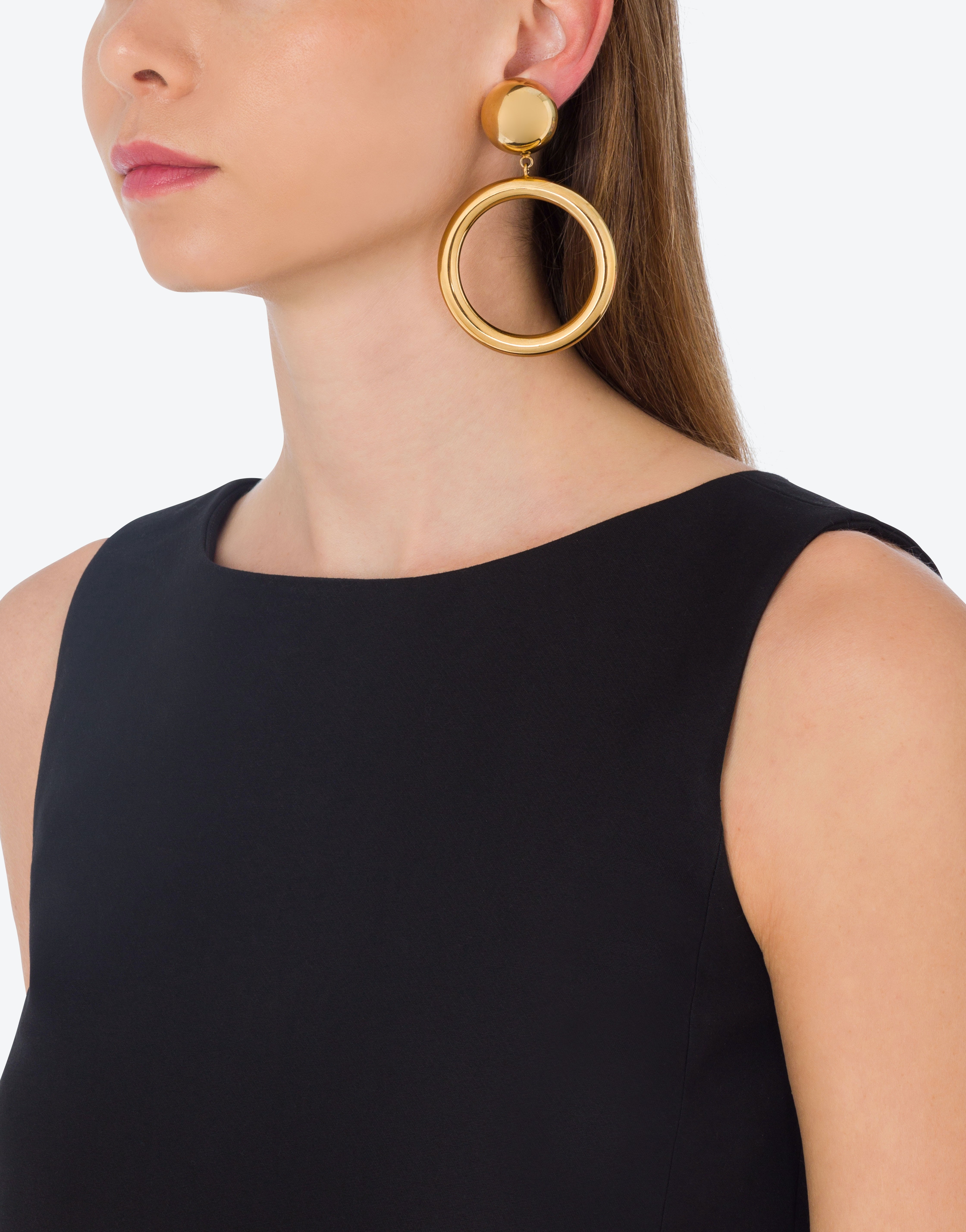 DROP EARRINGS WITH CIRCLES - 4