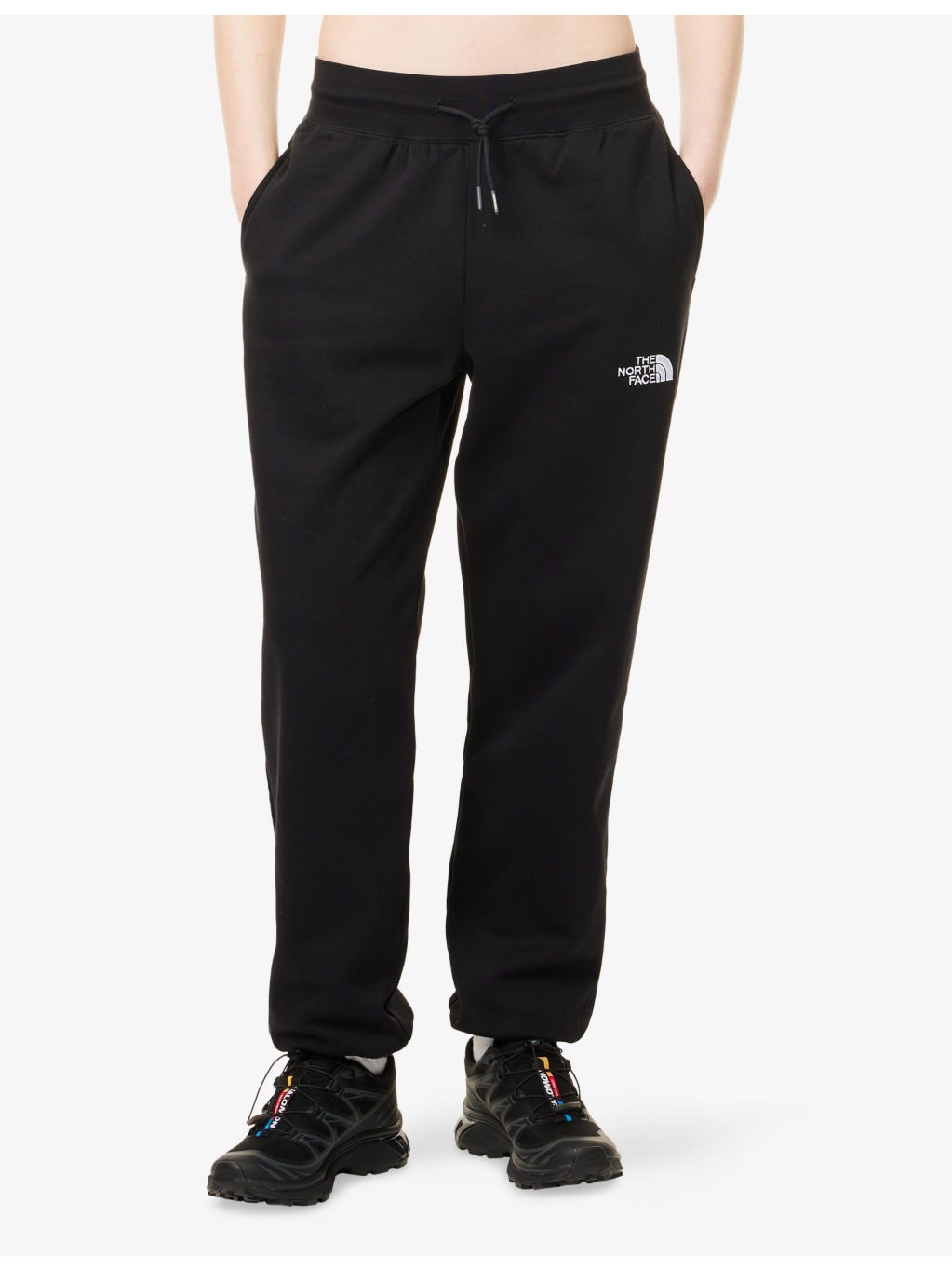 Essential Relaxed Brand-Embroidery Cotton-Blend Jogging Bottoms - 3