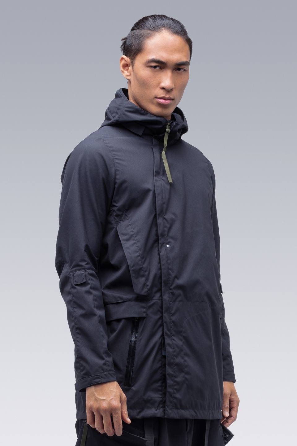 J33-E Encapsulated Nylon Jacket Black - 2