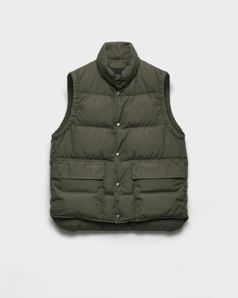 Cotton down vest 1