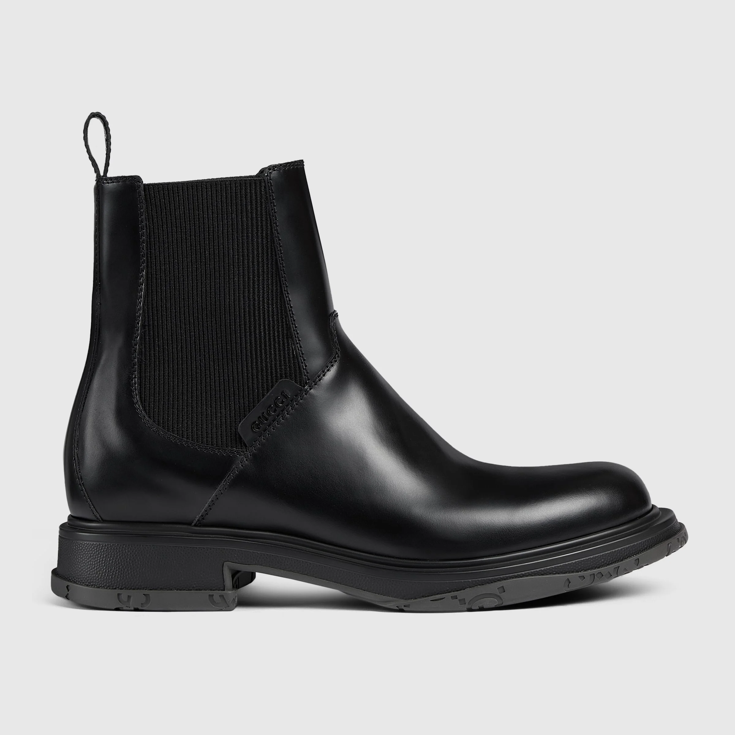 Men's ankle boot with tonal logo - 1