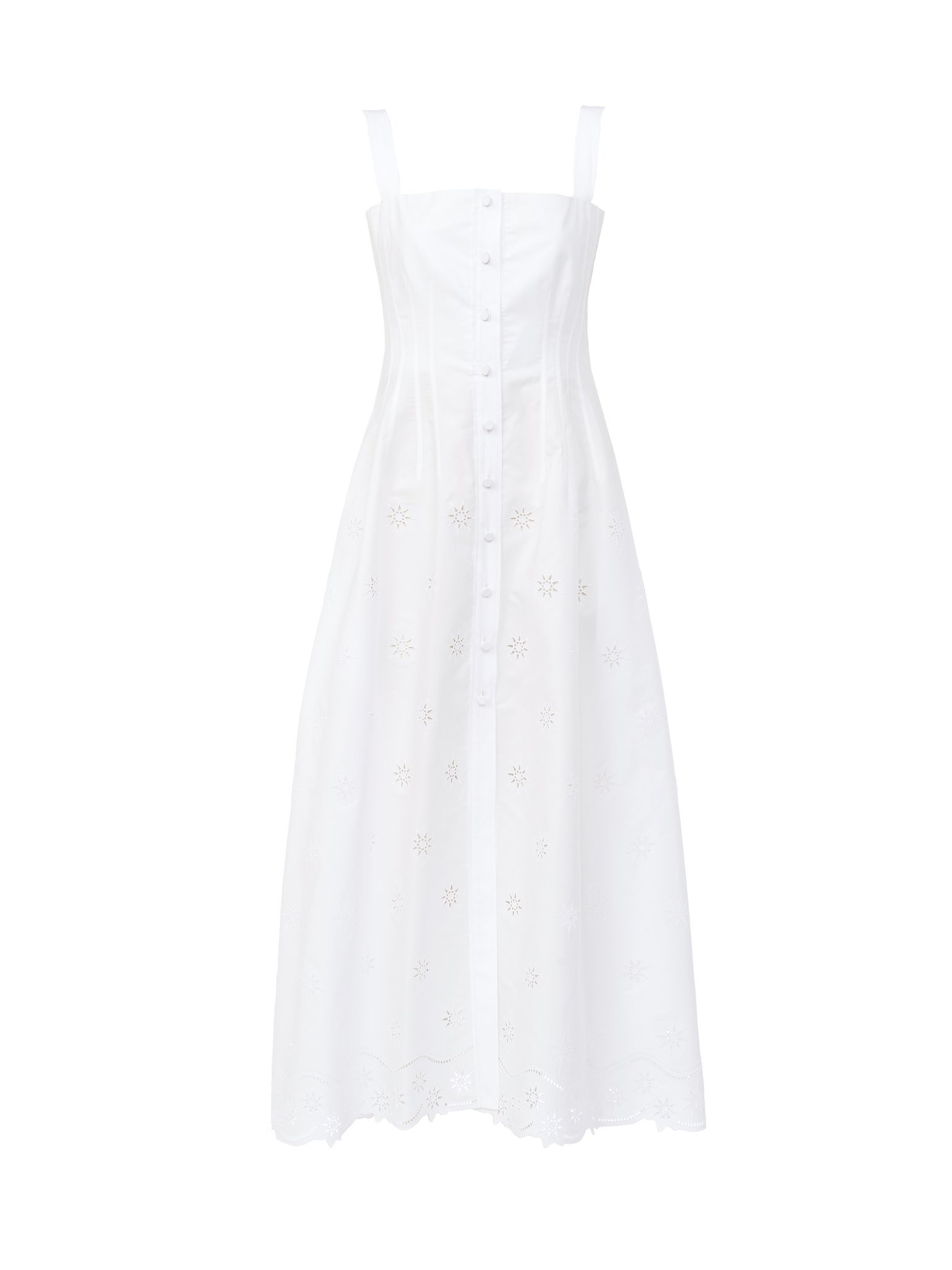 PINAFORE MIDI DRESS - 1