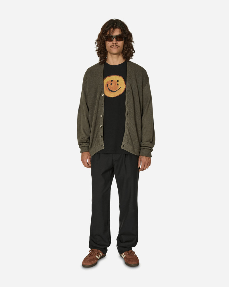 Kapital 10G ECO Knit Elbow Coneybowy Short Cardigan Grey outlook