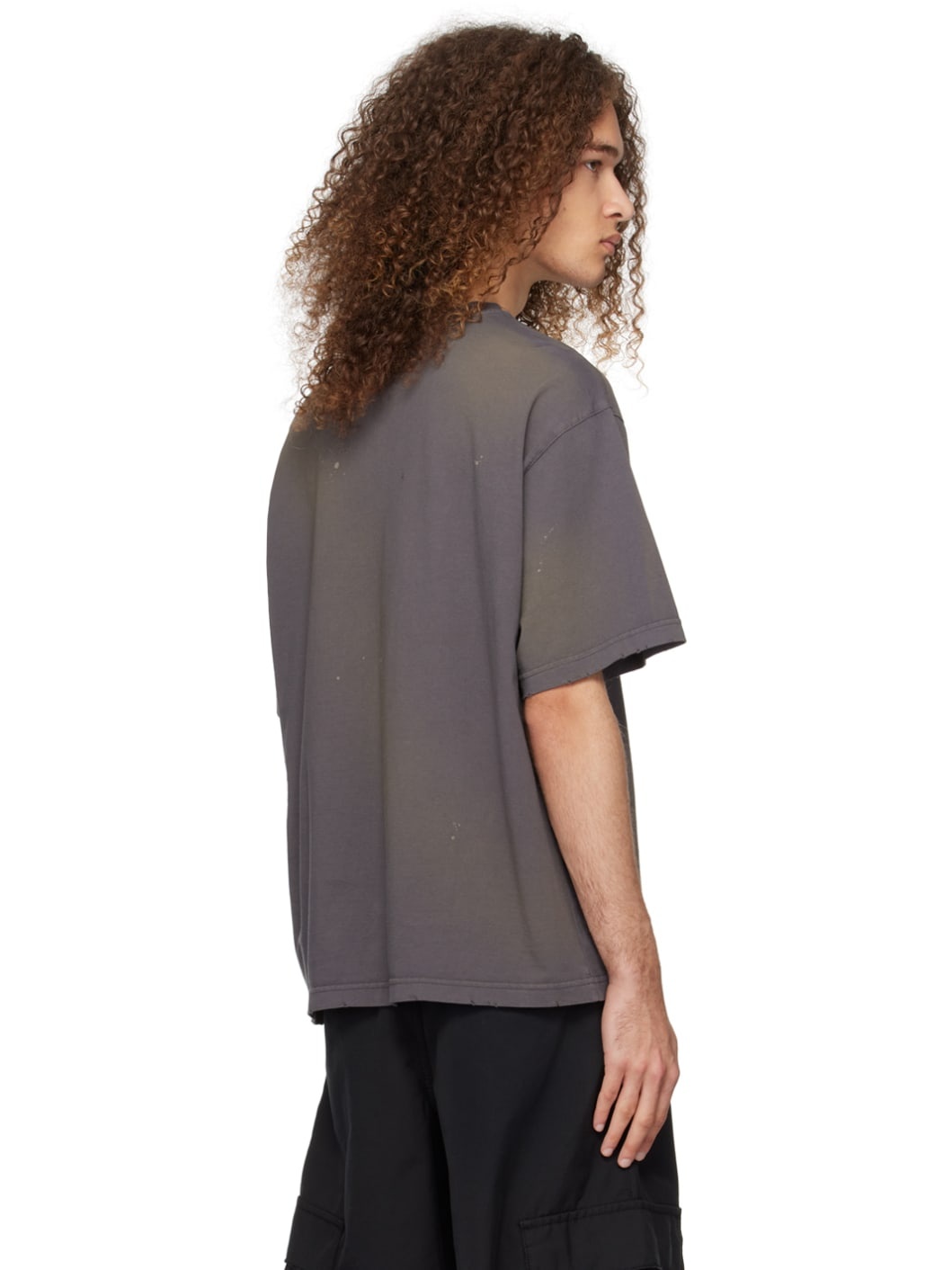 Gray Printed T-Shirt - 3
