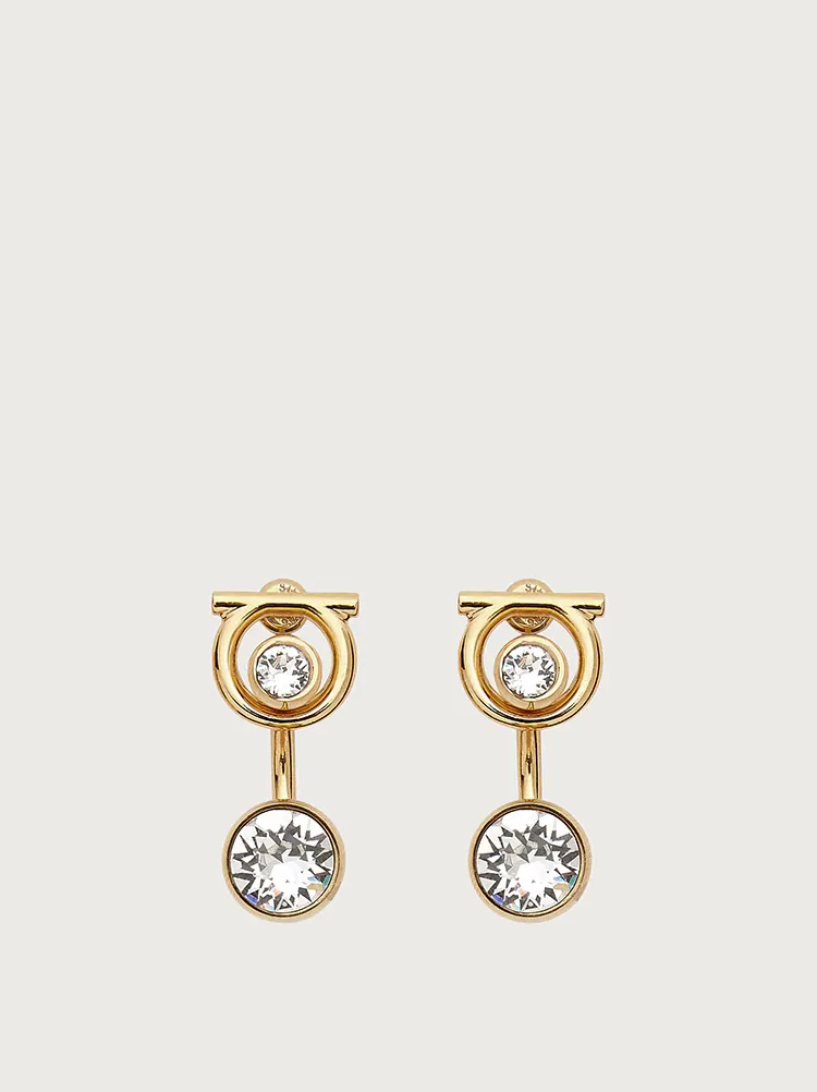 GANCINI CRYSTALS EARRINGS - 1