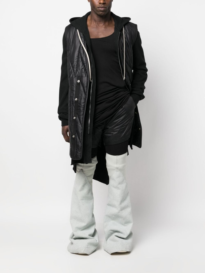 Rick Owens DRKSHDW Fishtail hooded parka outlook