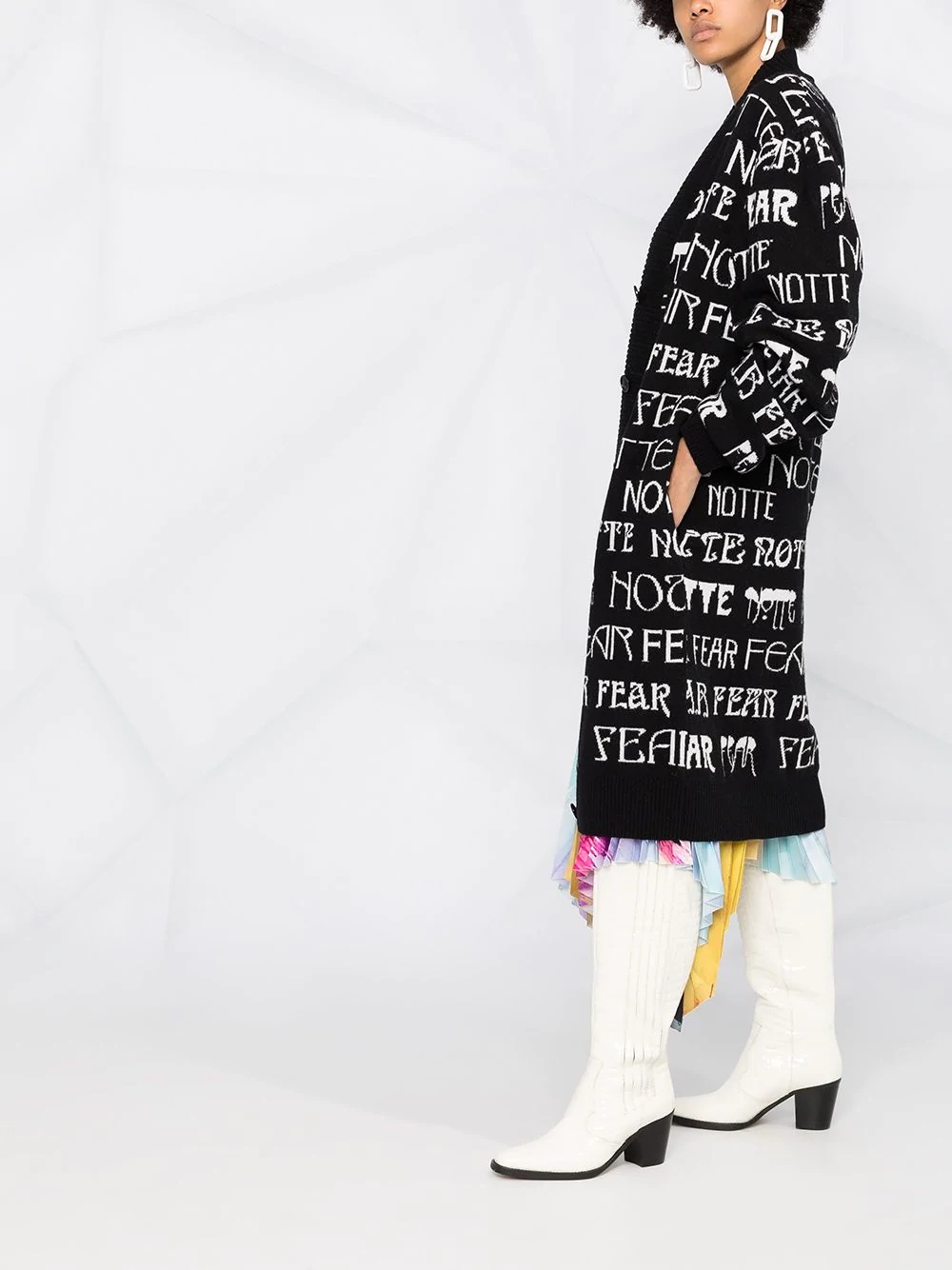 words long cardigan - 6