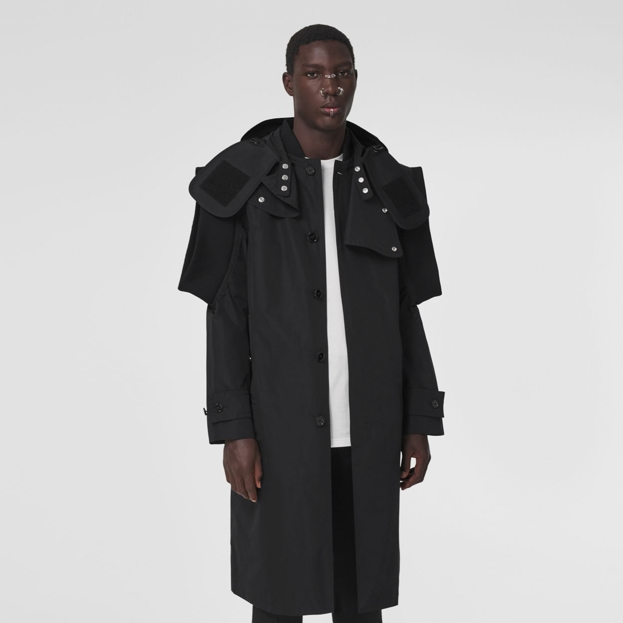 Technical Cotton Reconstructed Car Coat - 7