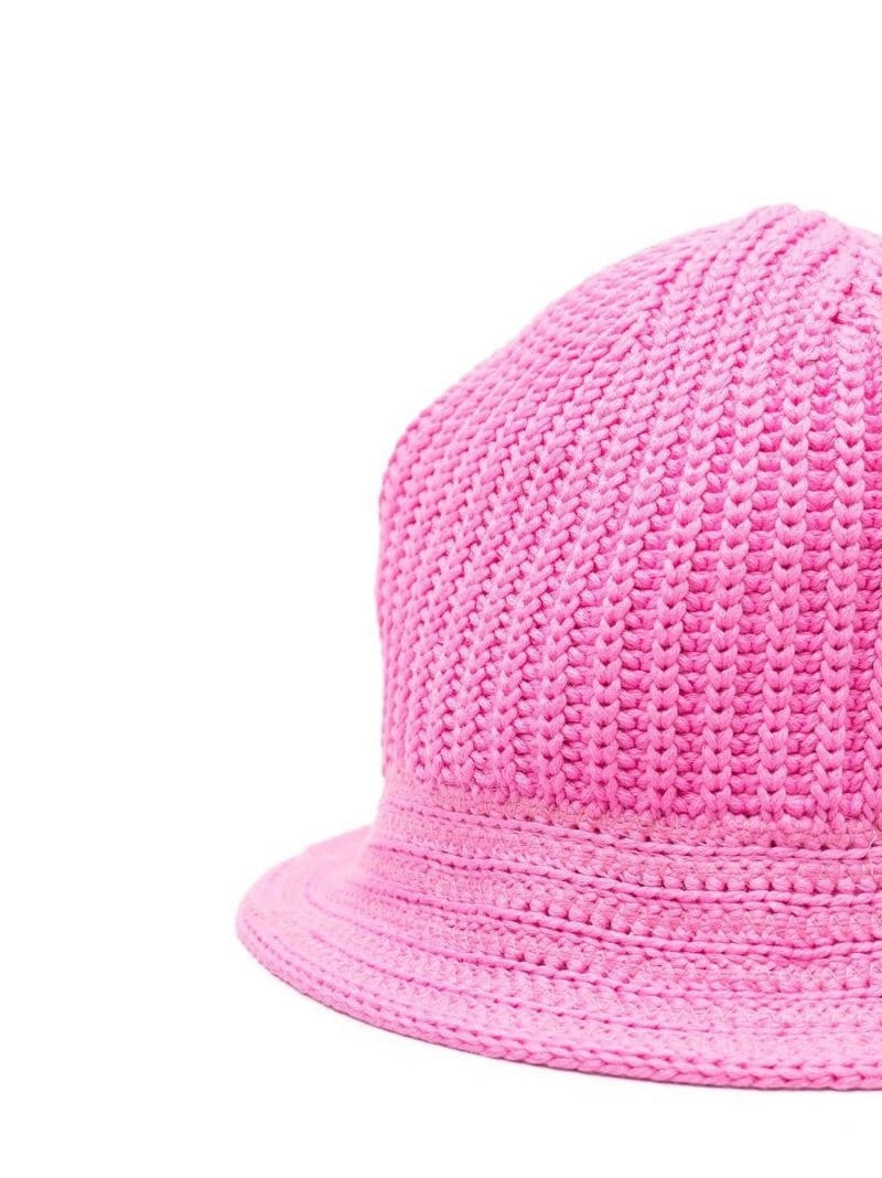 GCDS ribbed-knit hat outlook